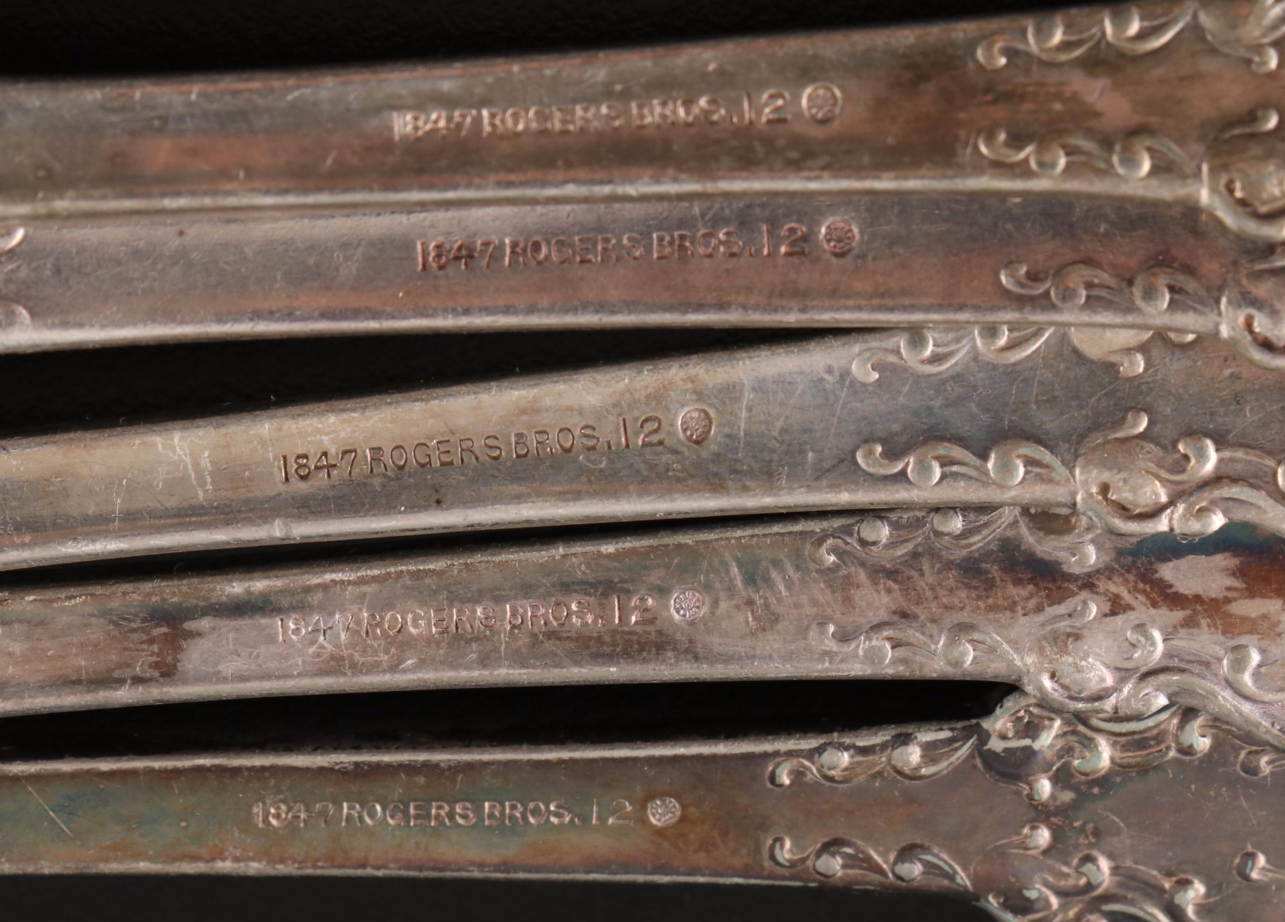 Rogers Bros "Berkshire" Silver Plate Flatware