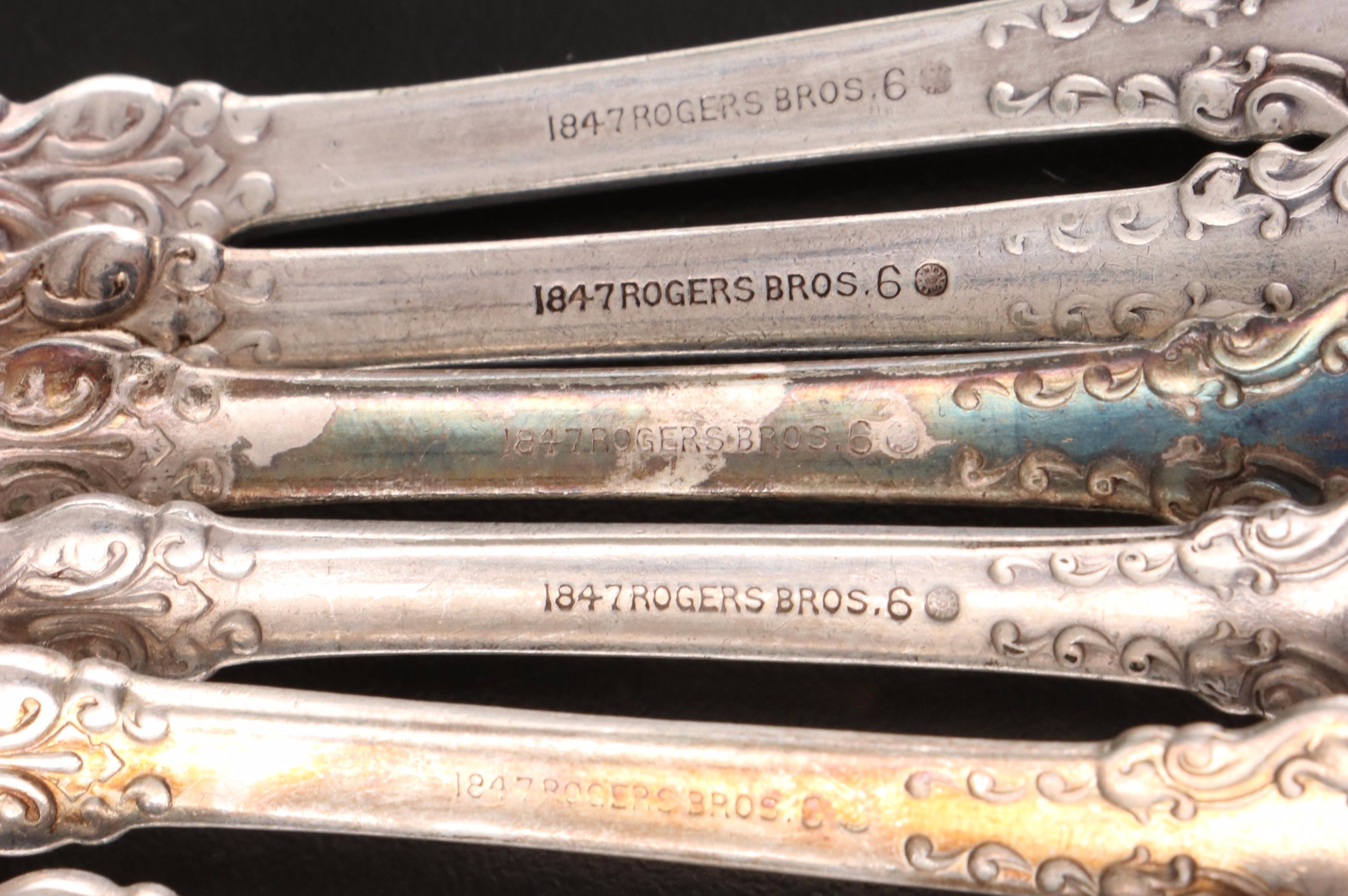 Rogers Bros "Berkshire" Silver Plate Flatware