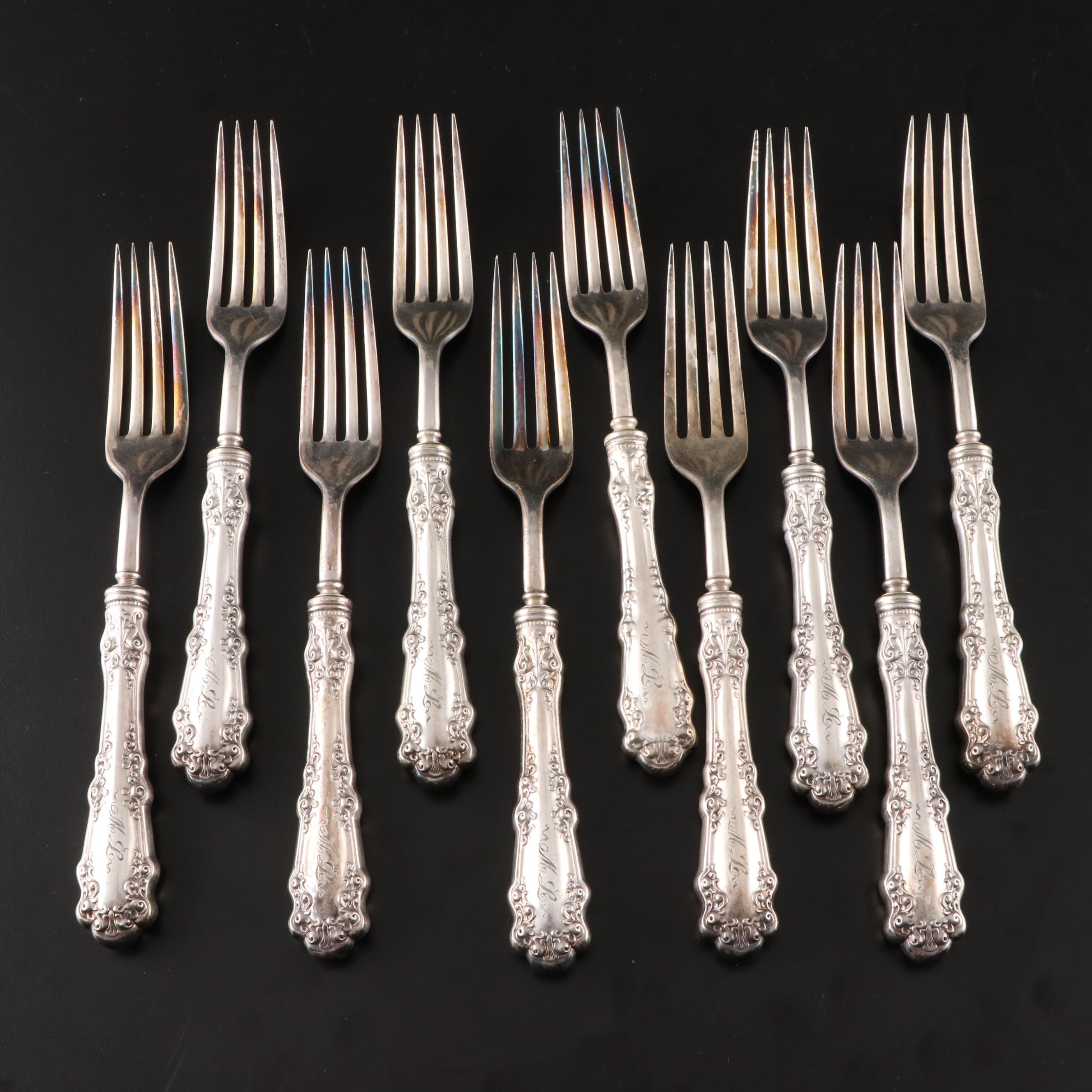 Rogers Bros "Berkshire" Silver Plate Flatware