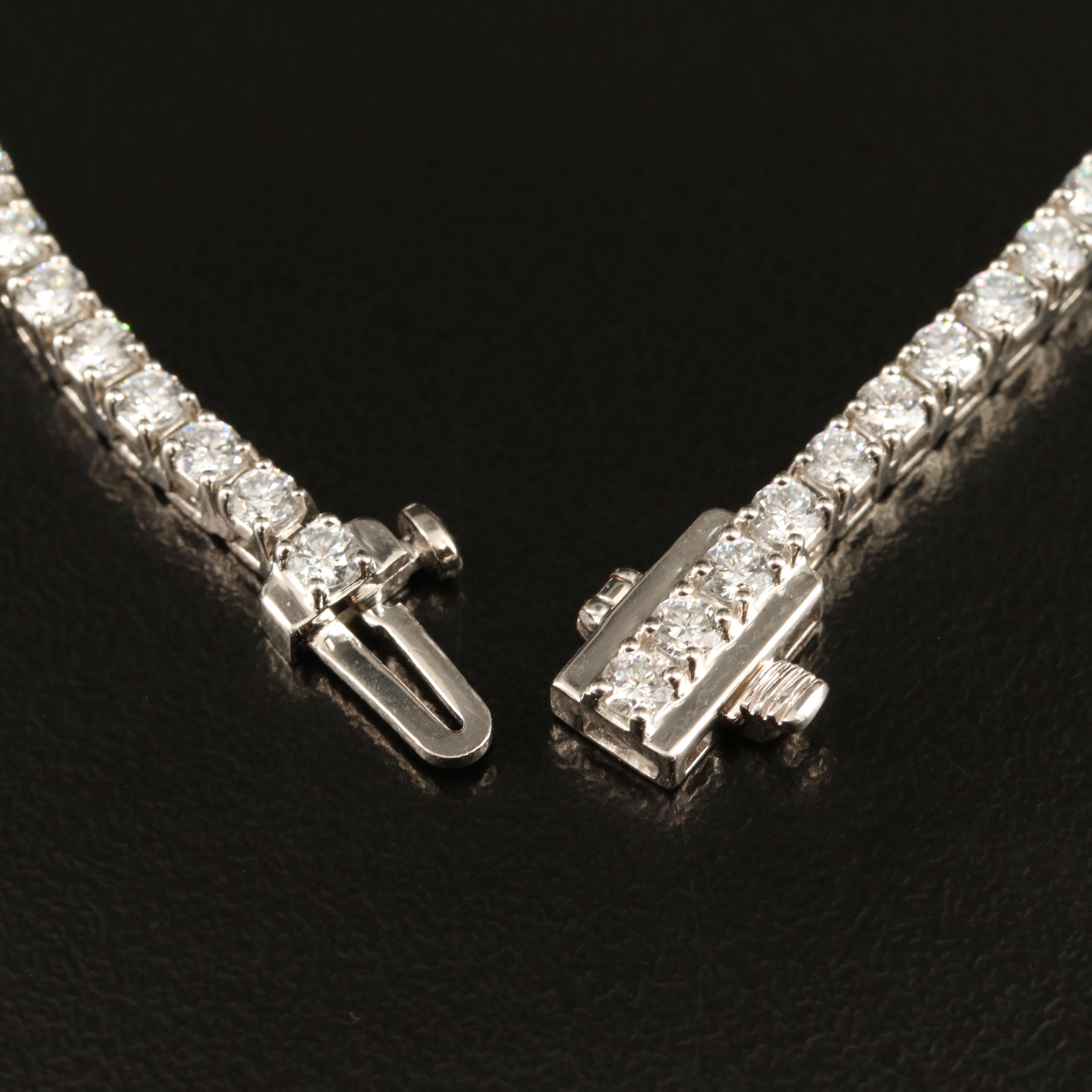 14K 2.85 CTW Lab Grown Diamond Line Bracelet