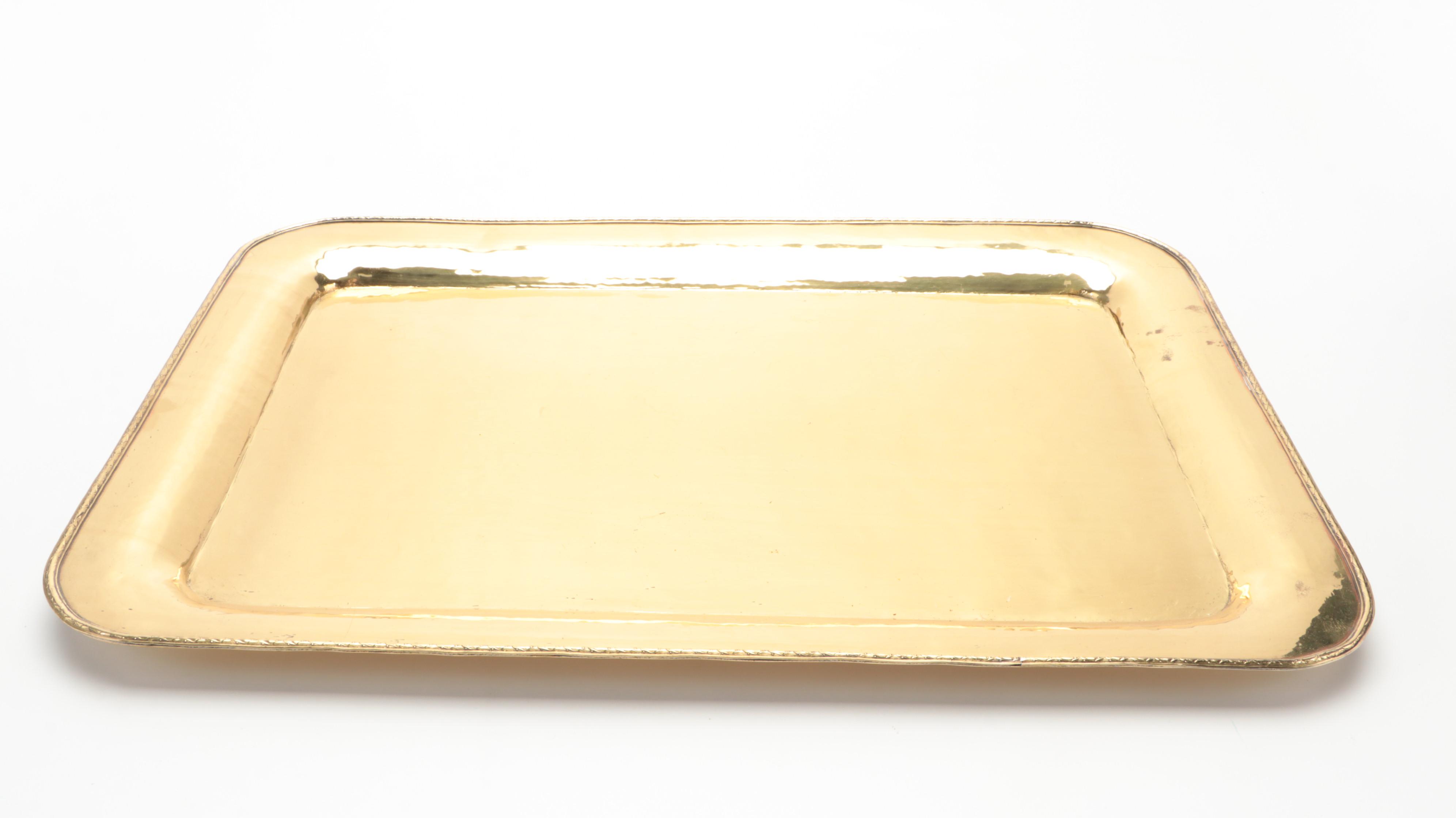 Pottery Barn and Other Brass Candlesticks and More Décor