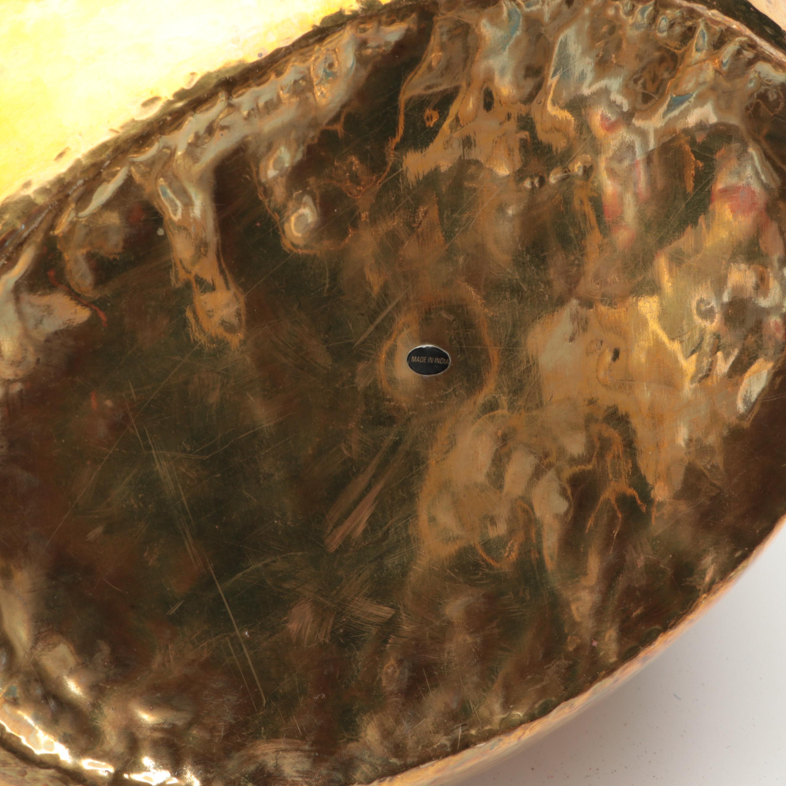 Pottery Barn and Other Brass Candlesticks and More Décor