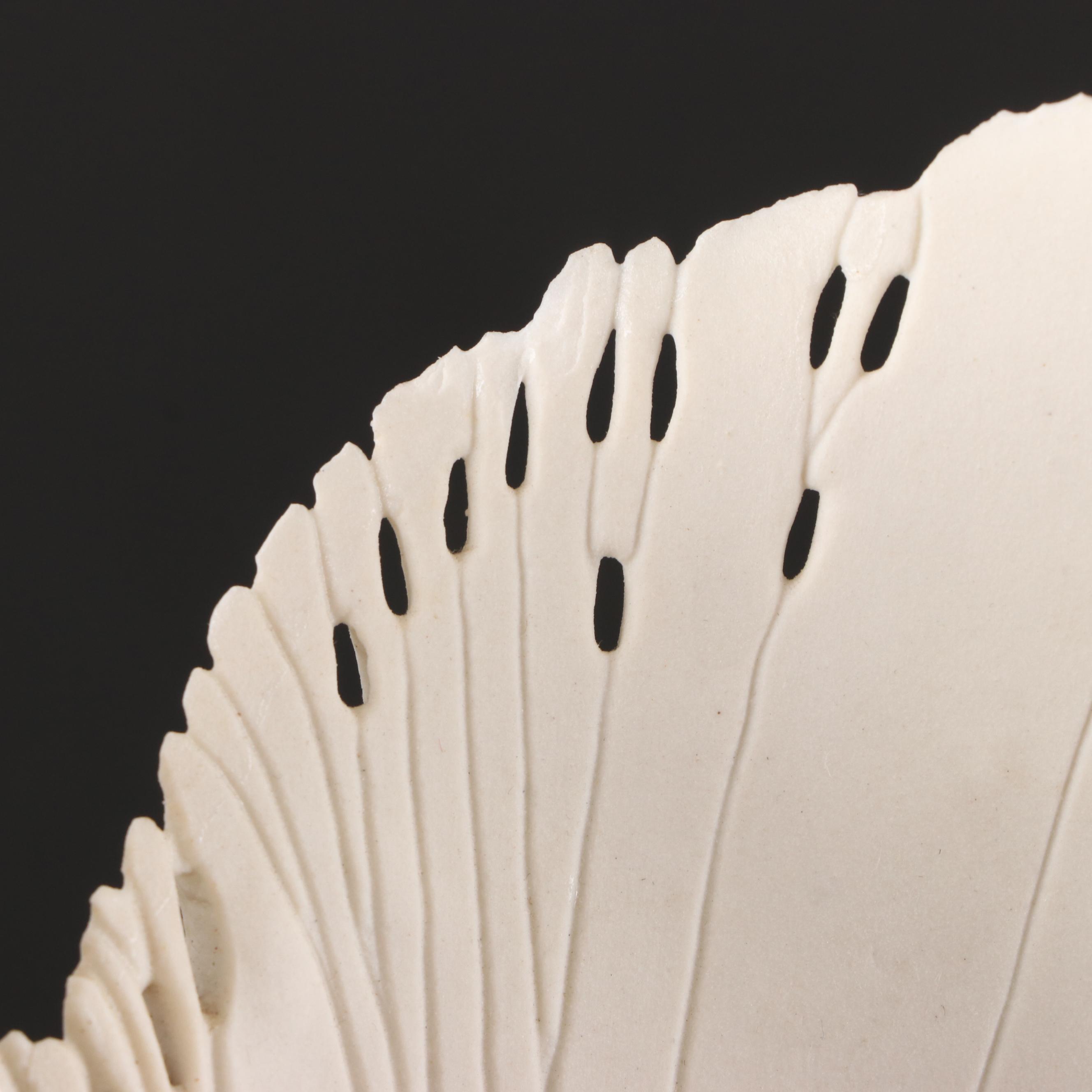 Thomas Berentson Benesh Porcelain Leaf Vase, 1983