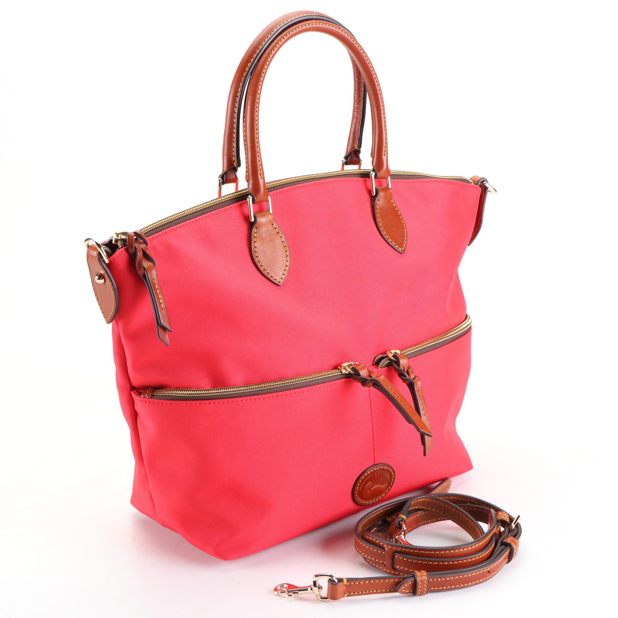 Dooney & Bourke Large Pocket Satchel, Ariel Satchel, and Small Domed Satchel