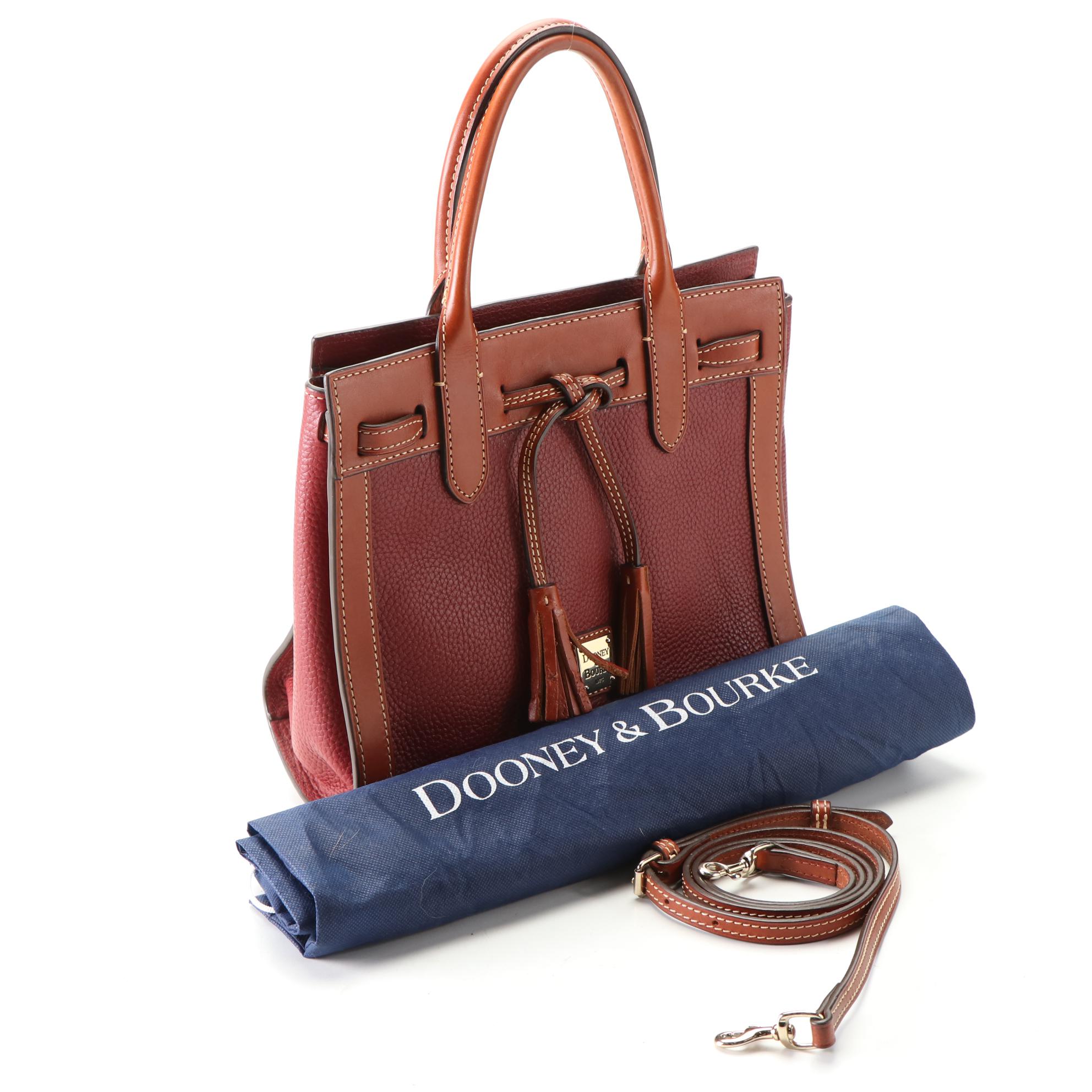 Dooney & Bourke Large Pocket Satchel, Ariel Satchel, and Small Domed Satchel