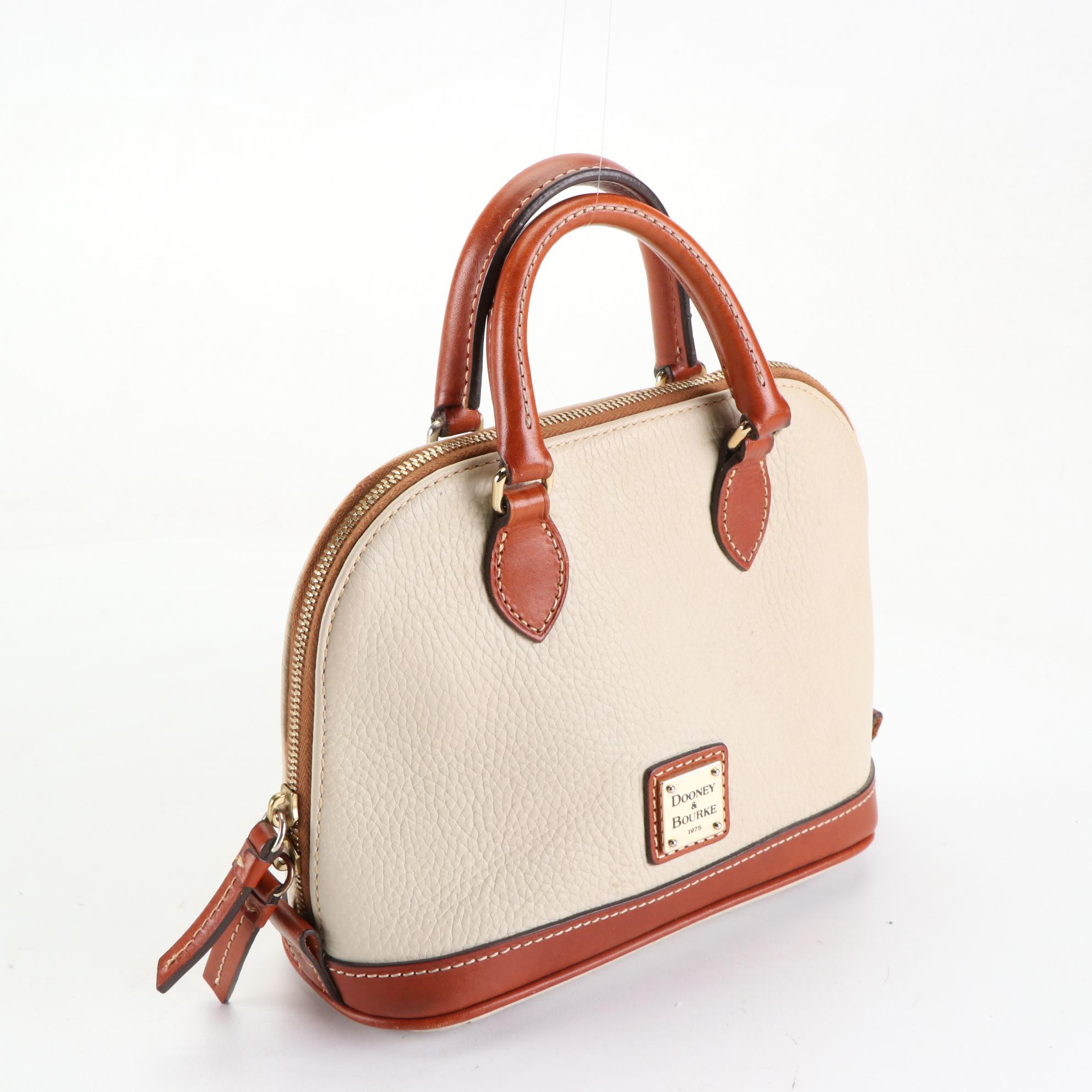 Dooney & Bourke Large Pocket Satchel, Ariel Satchel, and Small Domed Satchel