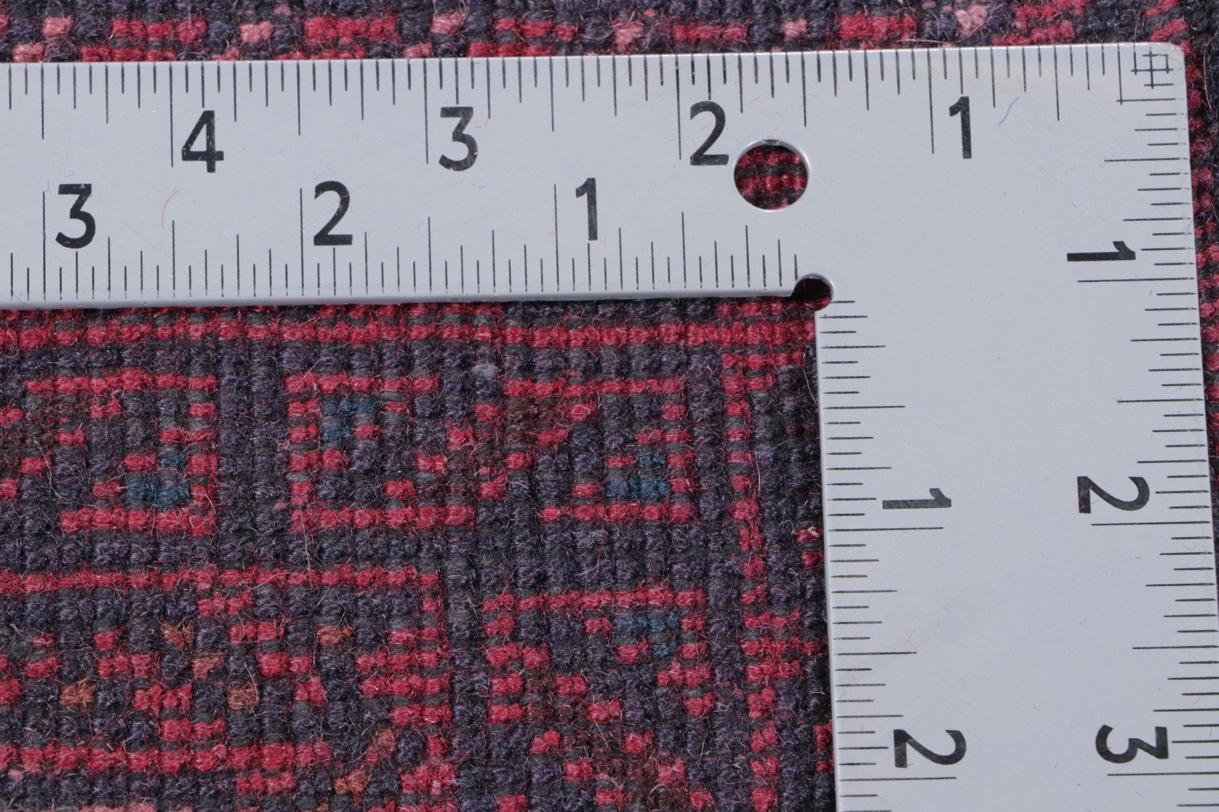 2'11 x 4'11 Hand-Knotted Afghan Baluch Accent Rug