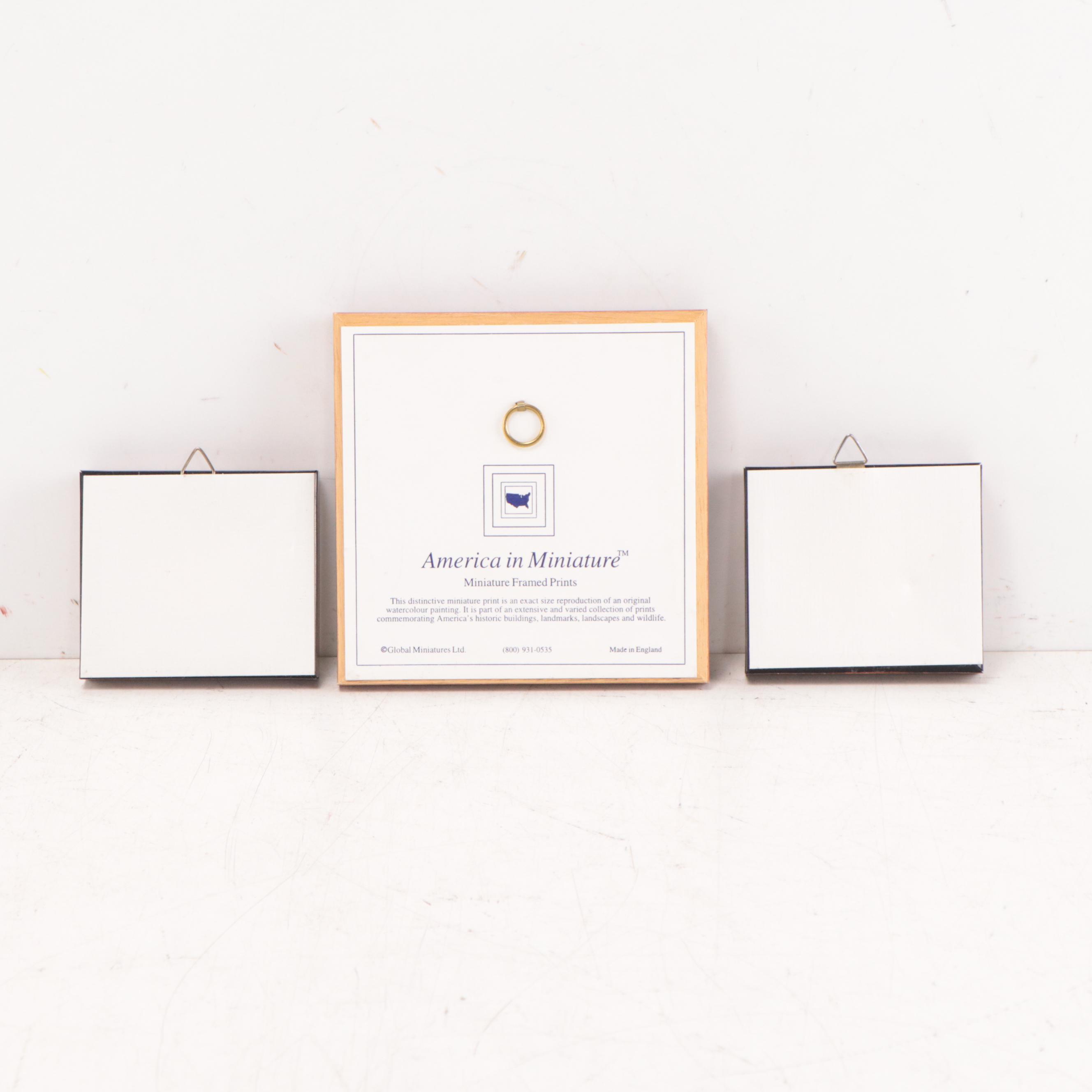 Chromogenic Color Print After Watercolor Painting "Cincinnati Music Hall," More