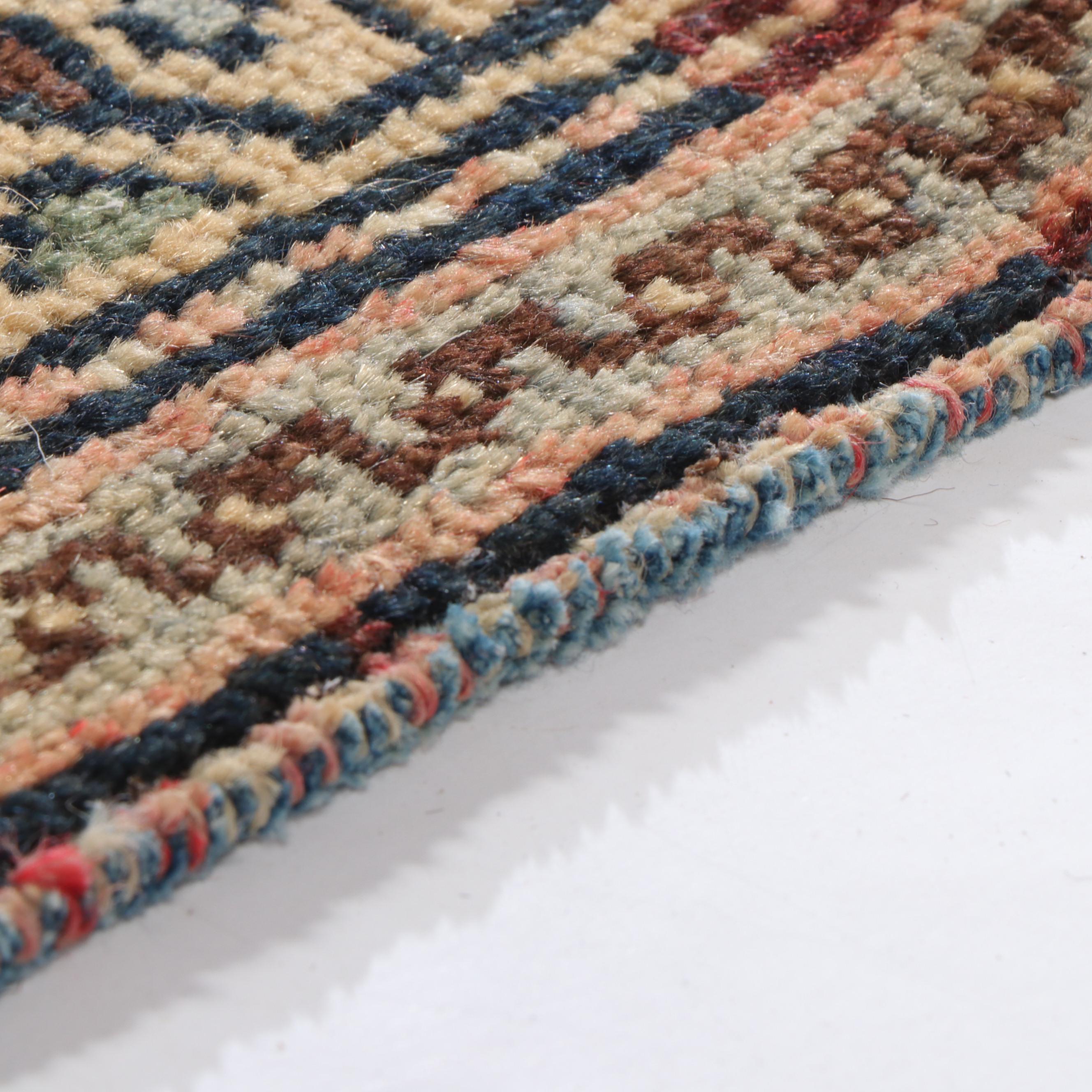 4'1 x 6'4 Hand-Knotted Persian Hamadan Area Rug