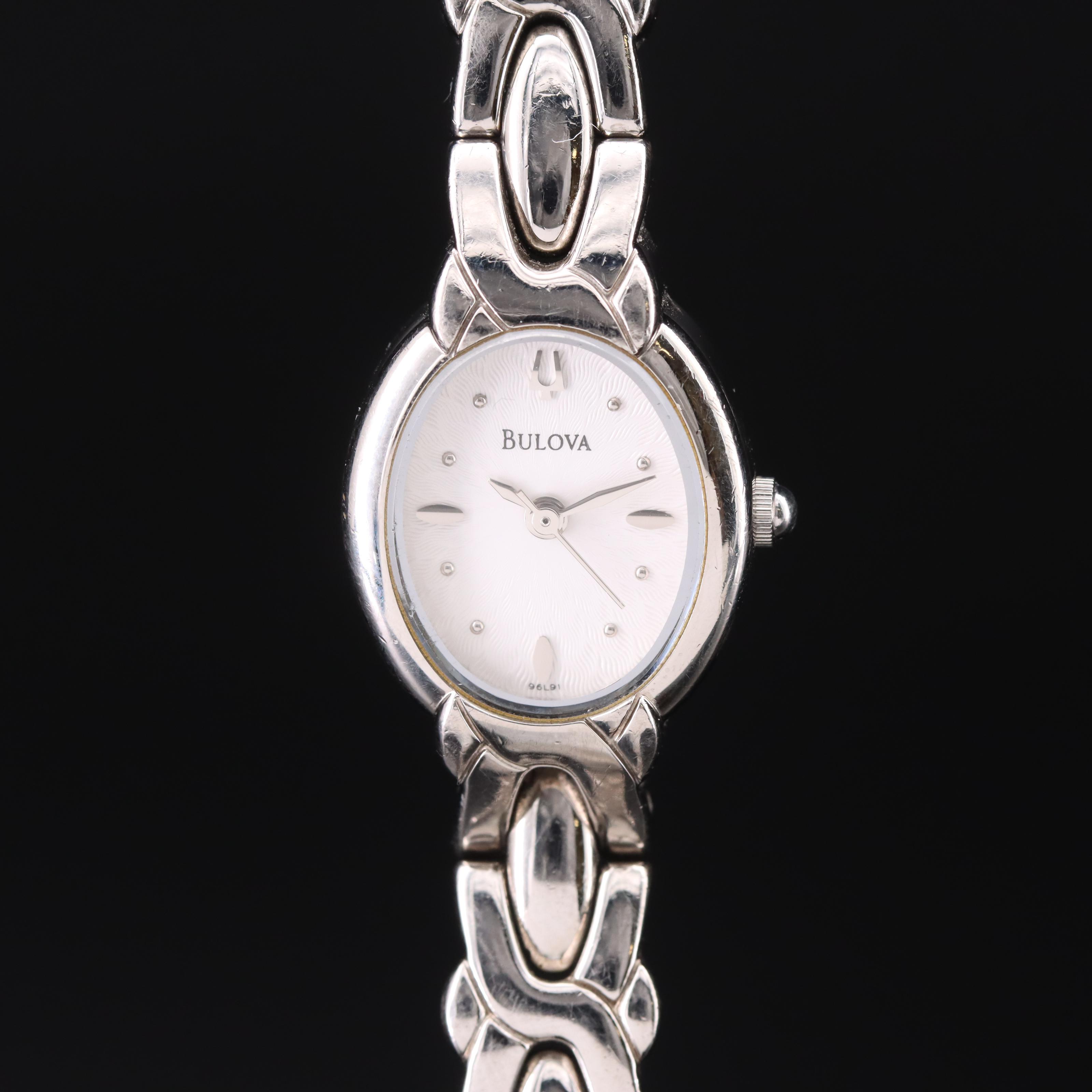 2005 Bulova Stainless Steel Quartz Watch