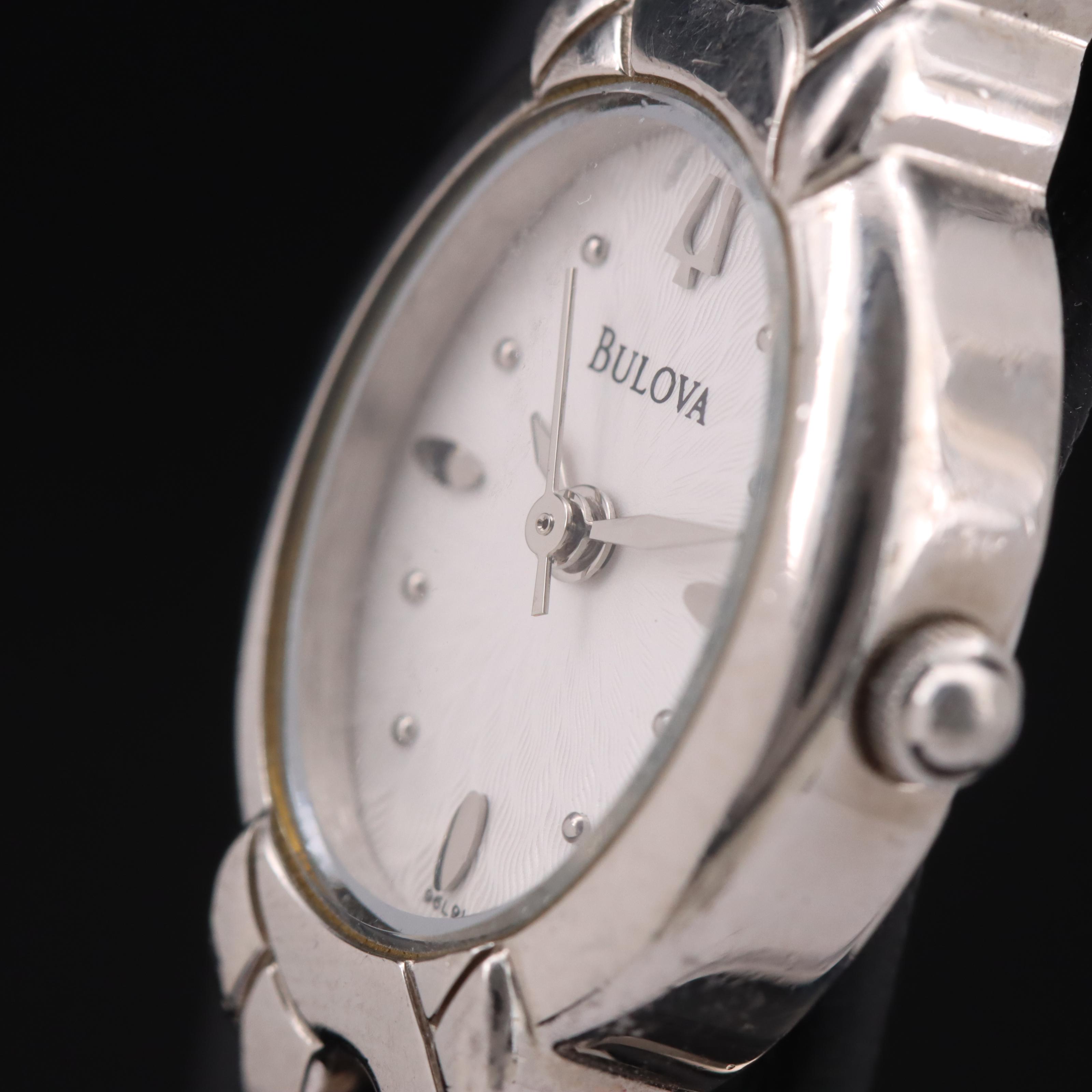 2005 Bulova Stainless Steel Quartz Watch