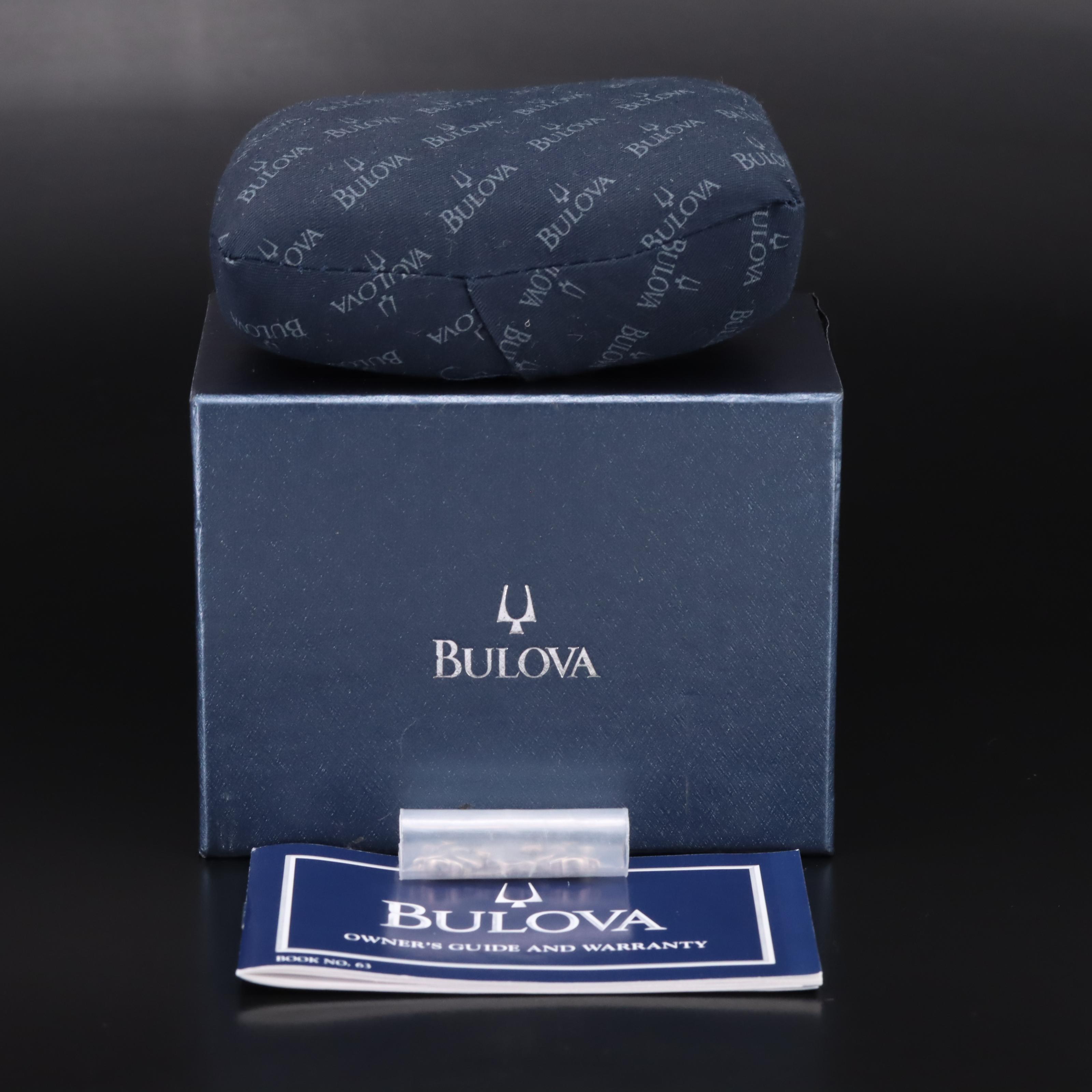 2005 Bulova Stainless Steel Quartz Watch