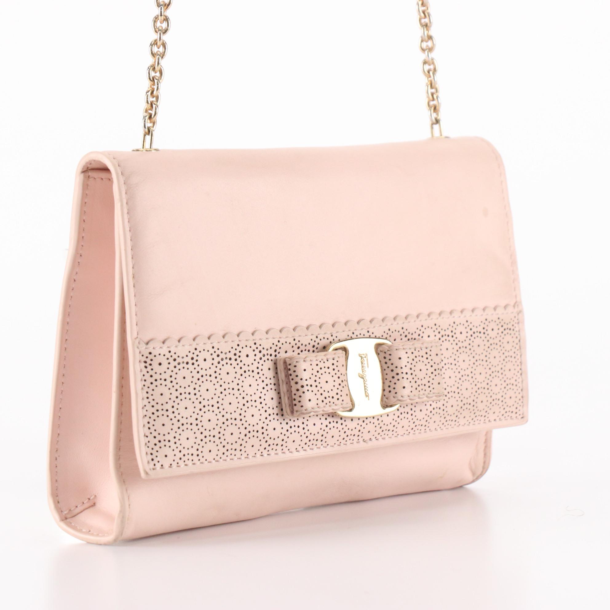 Salvatore Ferragamo Vara Bow Crossbody Bag in Leather