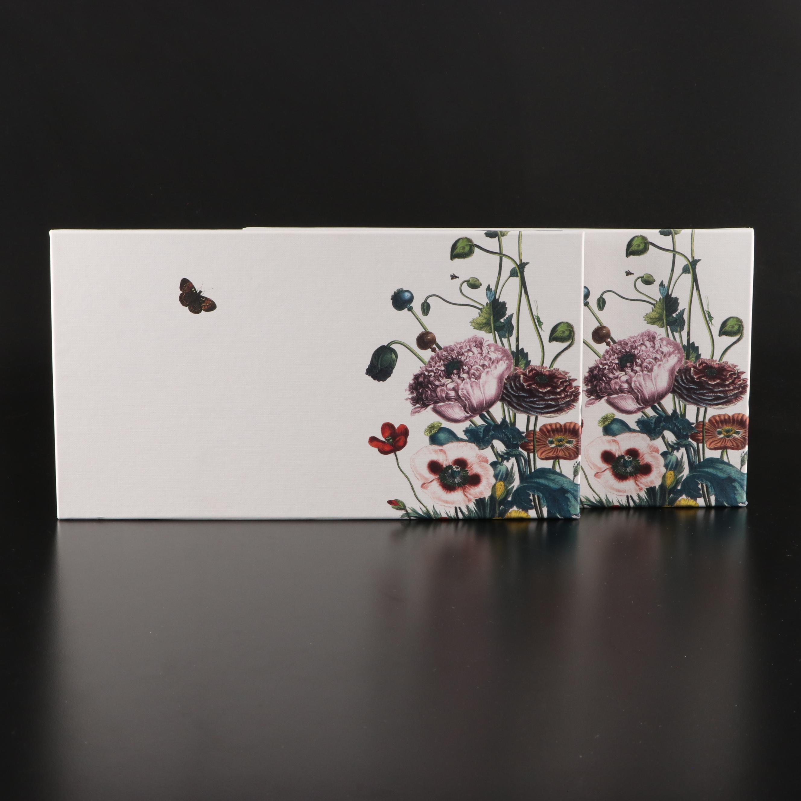 Juliska Ceramics "Field of Flowers" Ceramic Serveware with Portmeirion Ramekins