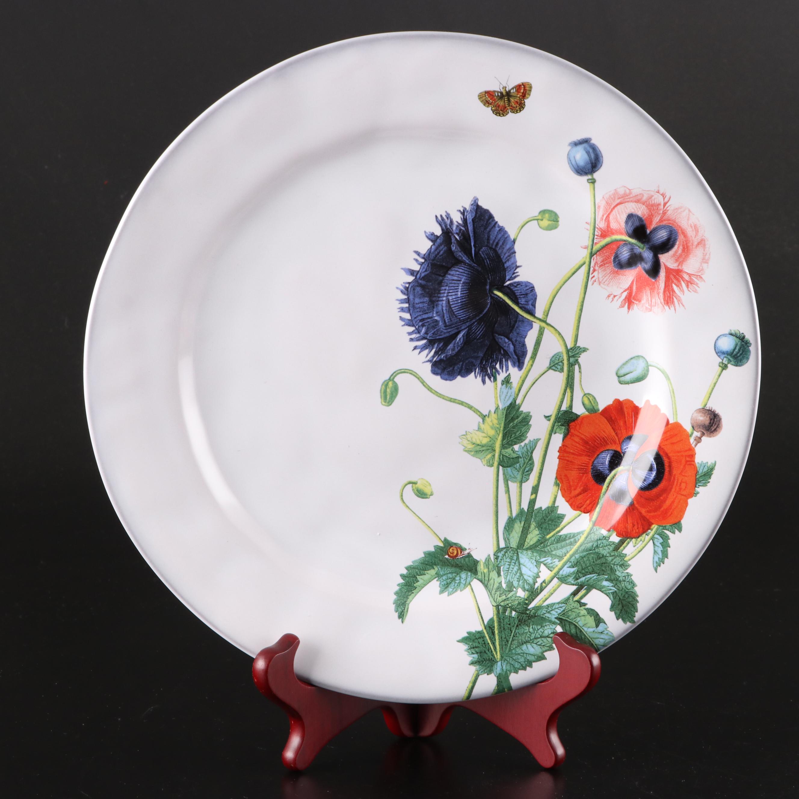 Juliska Ceramics "Field of Flowers" Ceramic Serveware with Portmeirion Ramekins
