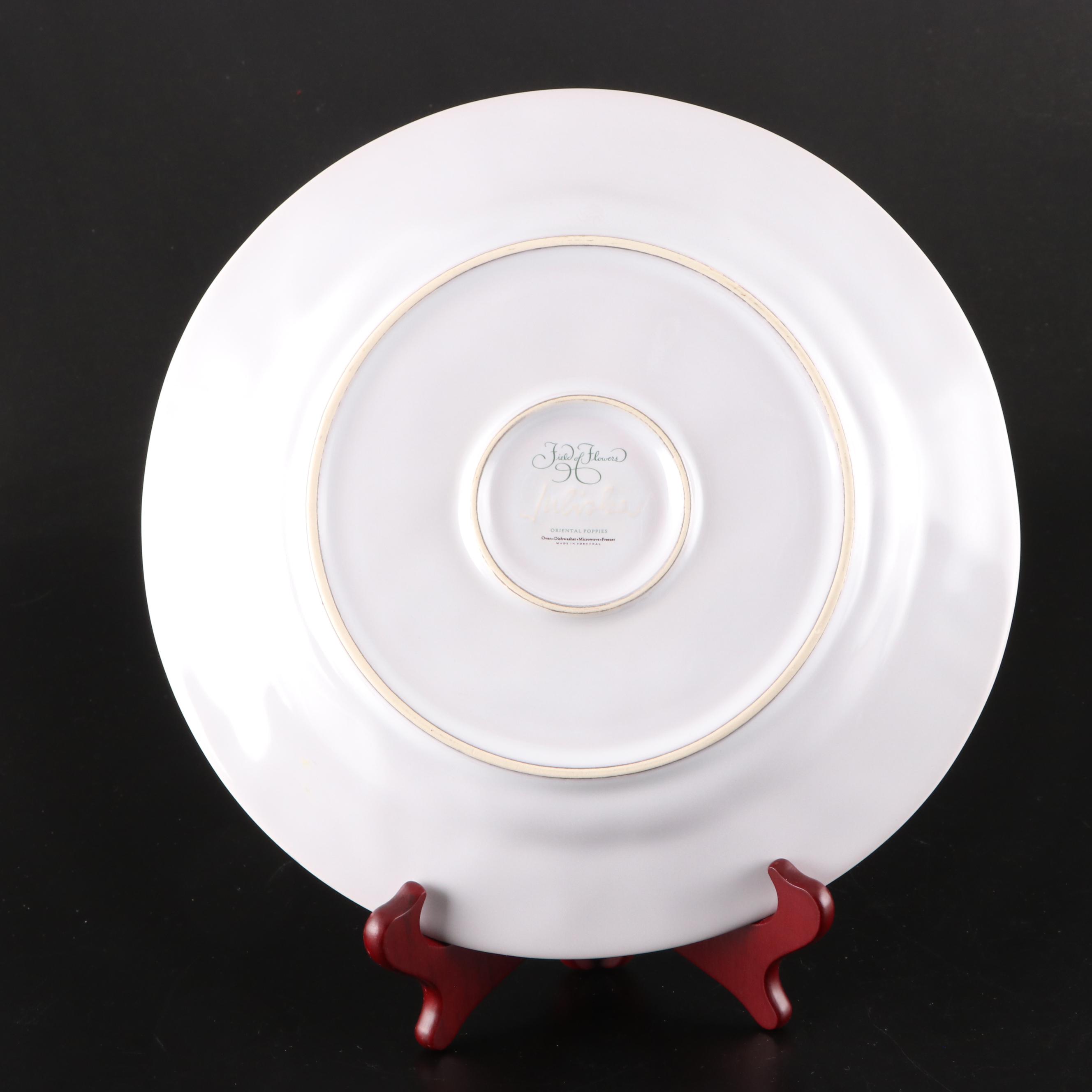 Juliska Ceramics "Field of Flowers" Ceramic Serveware with Portmeirion Ramekins