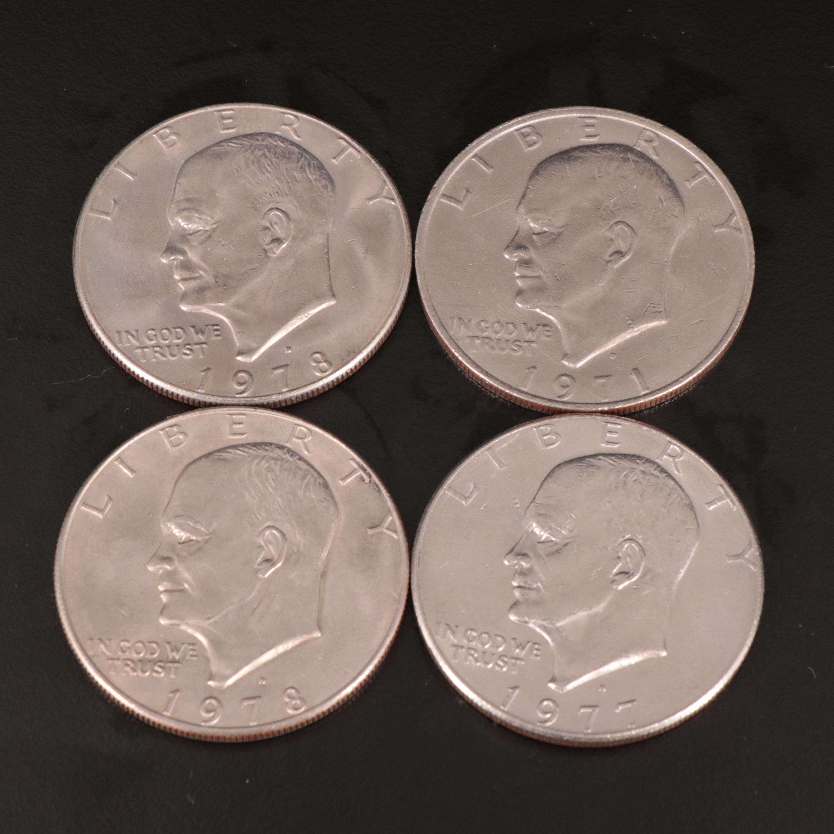 Complete Collection of Eisenhower Dollars, 1971-1978 Plus Eighty-Nine More
