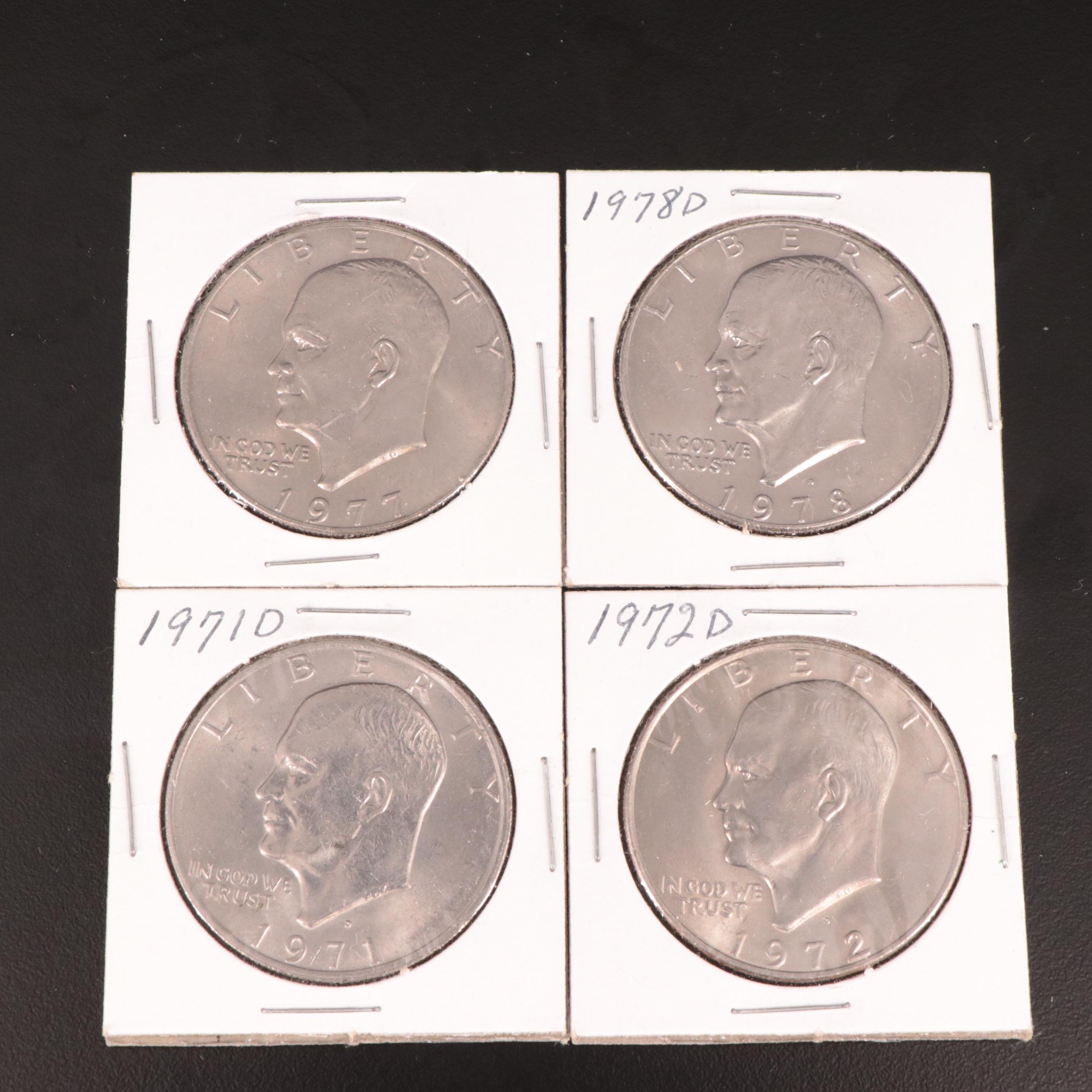 Complete Collection of Eisenhower Dollars, 1971-1978 Plus Eighty-Nine More