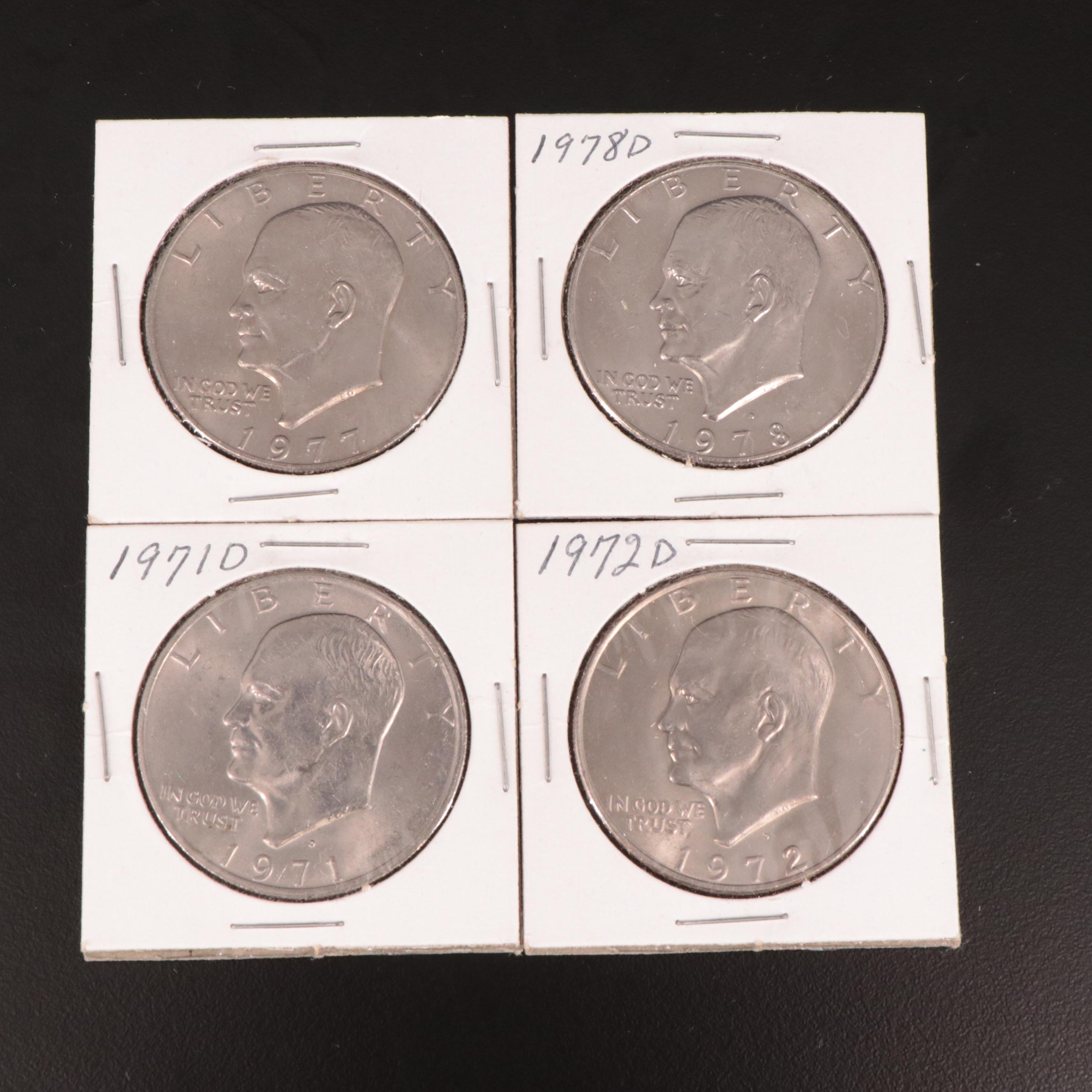 Complete Collection of Eisenhower Dollars, 1971-1978 Plus Eighty-Nine More
