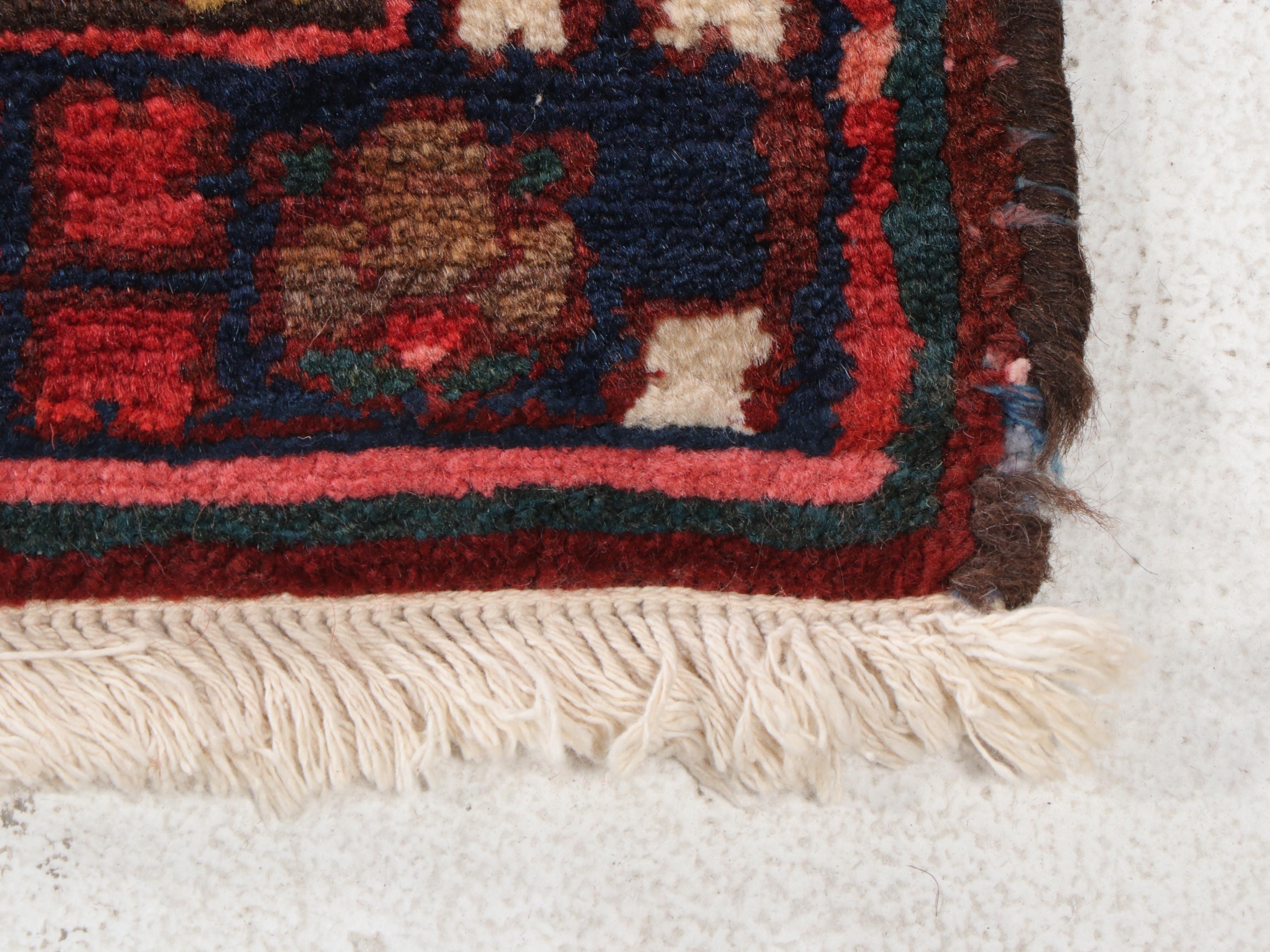 10'7 x 12'11 Hand-Knotted Persian Mashad Room Sized Rug