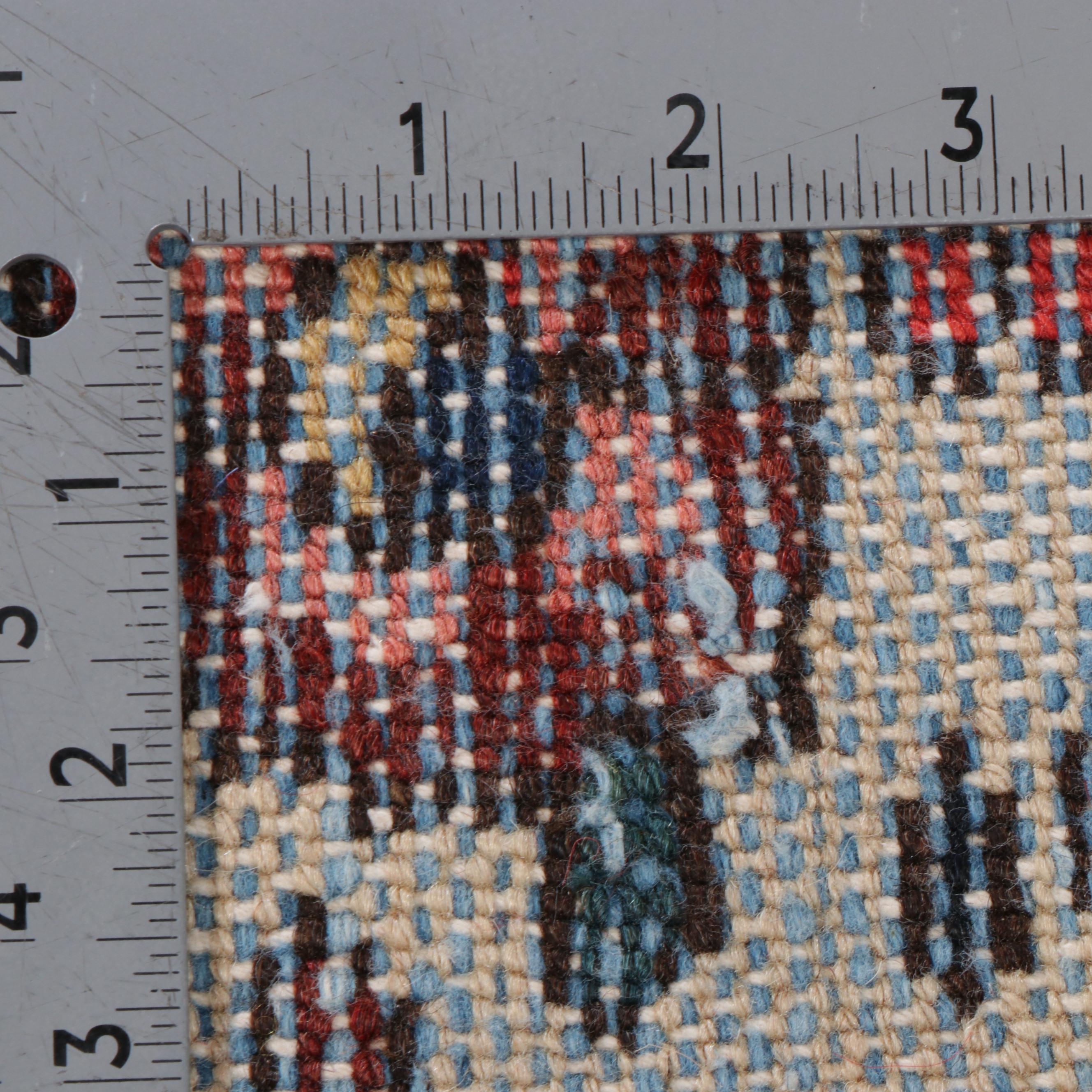 10'7 x 12'11 Hand-Knotted Persian Mashad Room Sized Rug