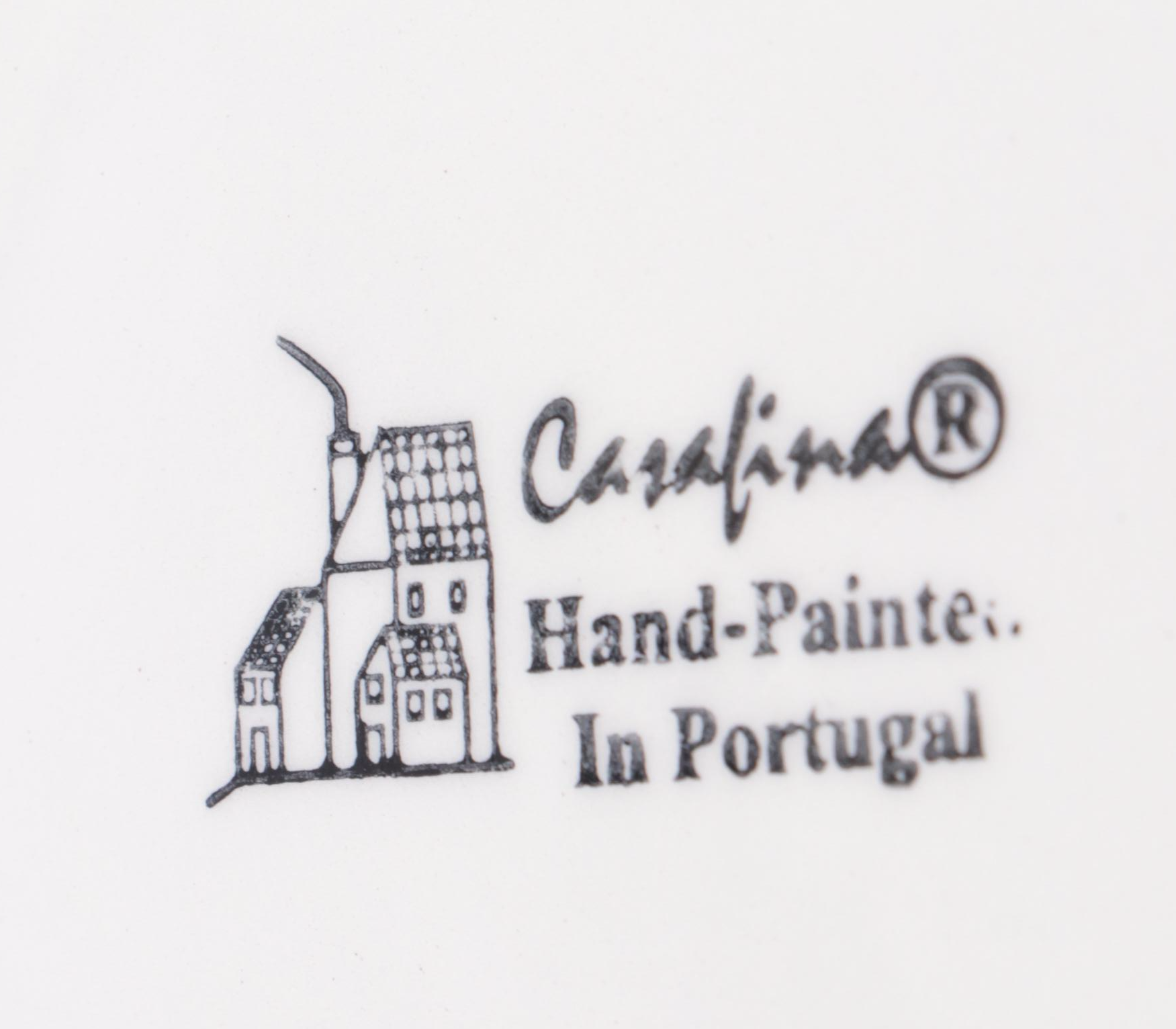 Casafina Frog Saucers and Other Majolica Pitcher