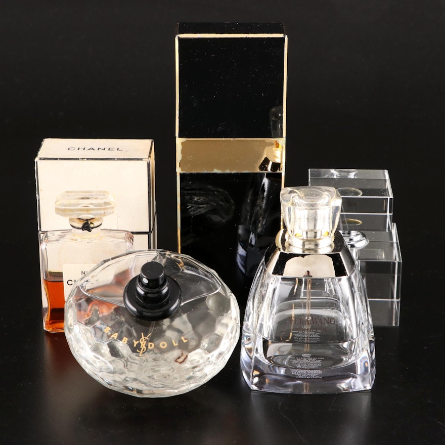 Chanel № 5 Extrait P.M., Chanel Coco Eau de Parfum and Other Perfume Bottles