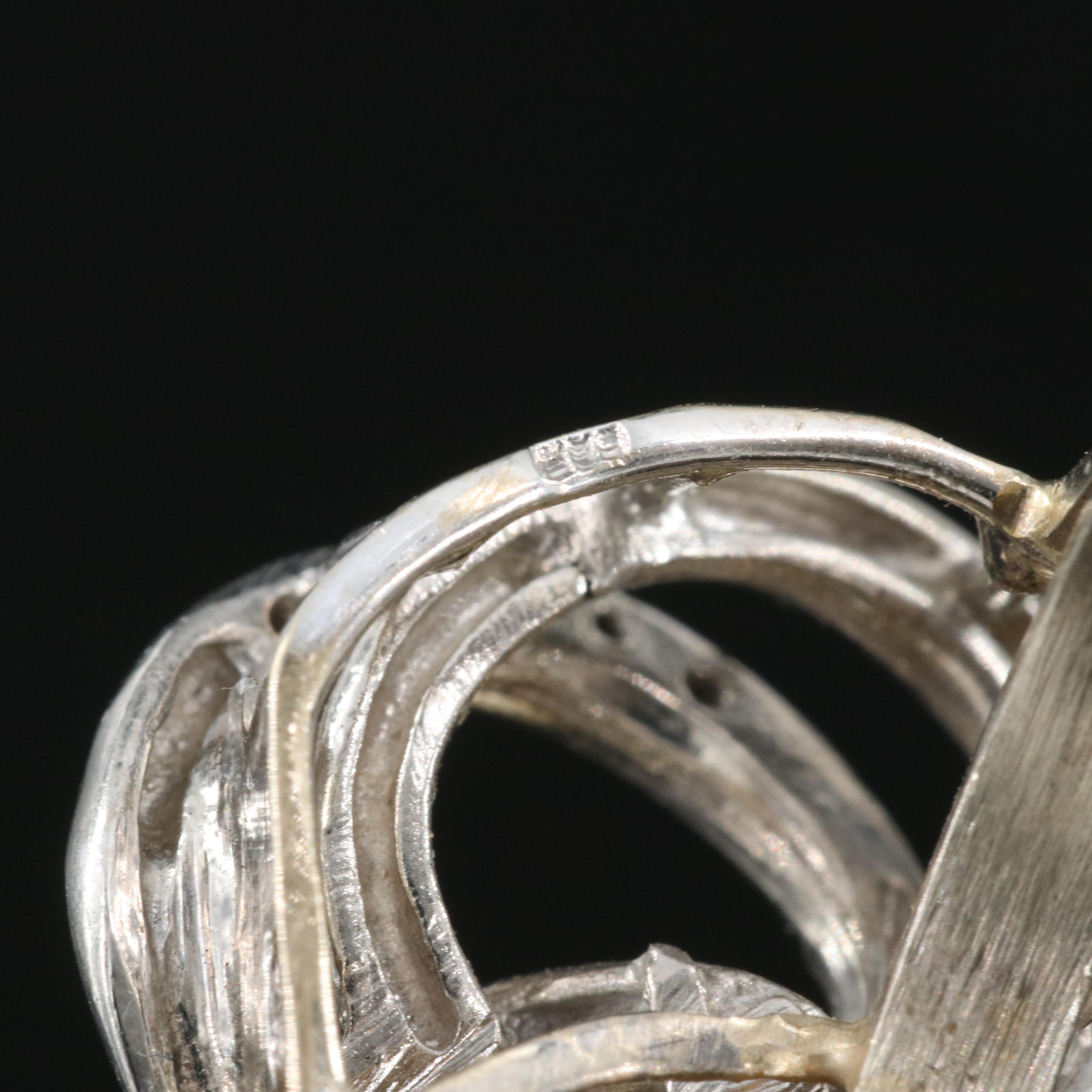 14K Pearl and Diamond Ring