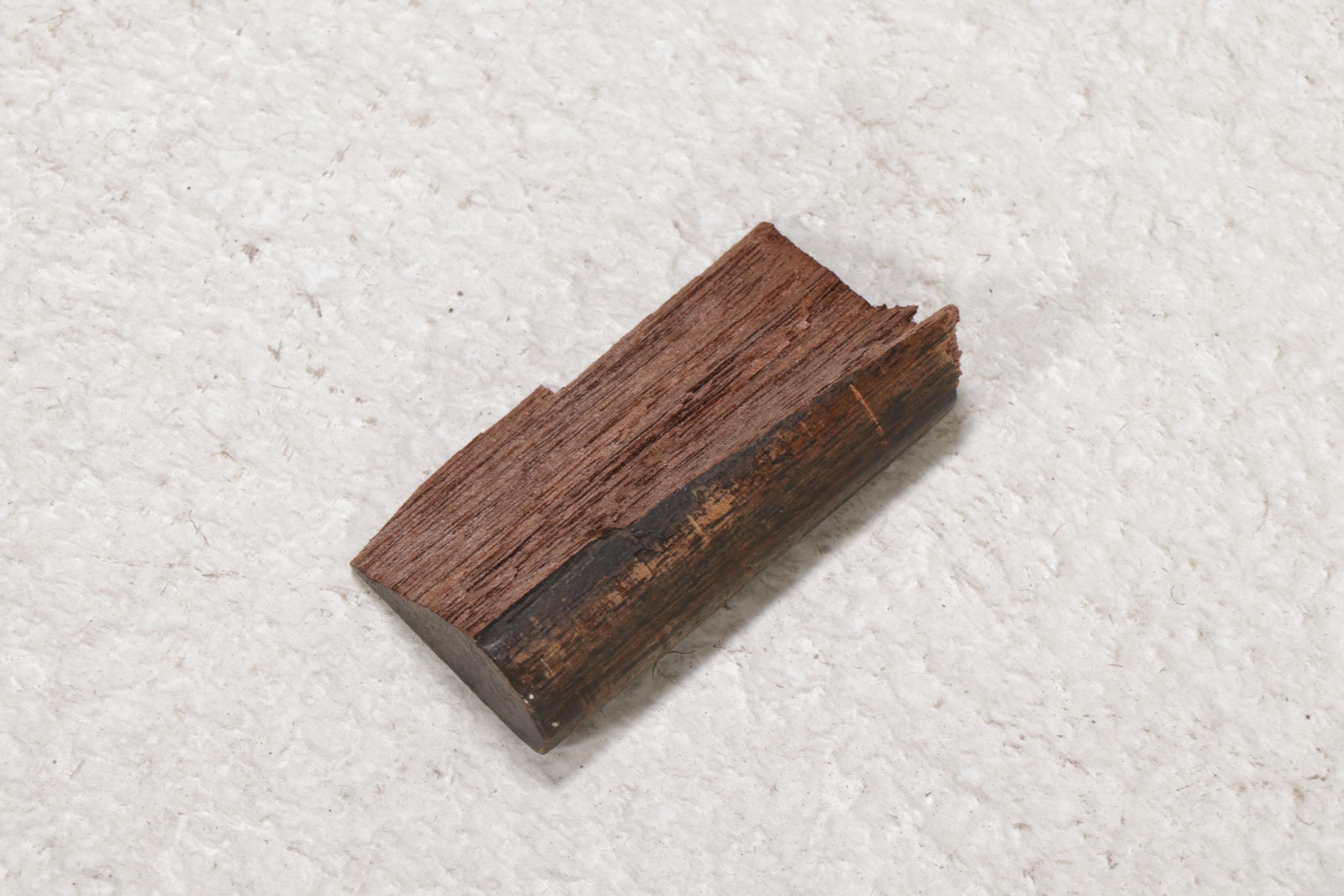 Walnut and Hardwood Drop-Leaf Table, Circa 1920