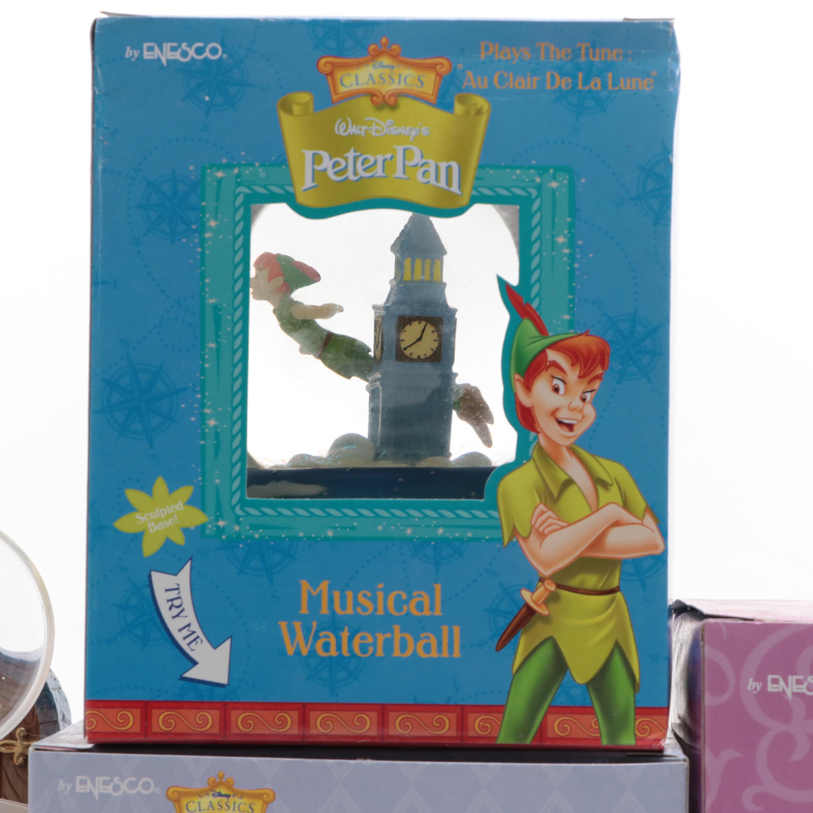 Disney "Sorcerer Mickey" and Other Disney Classics Snow Globes