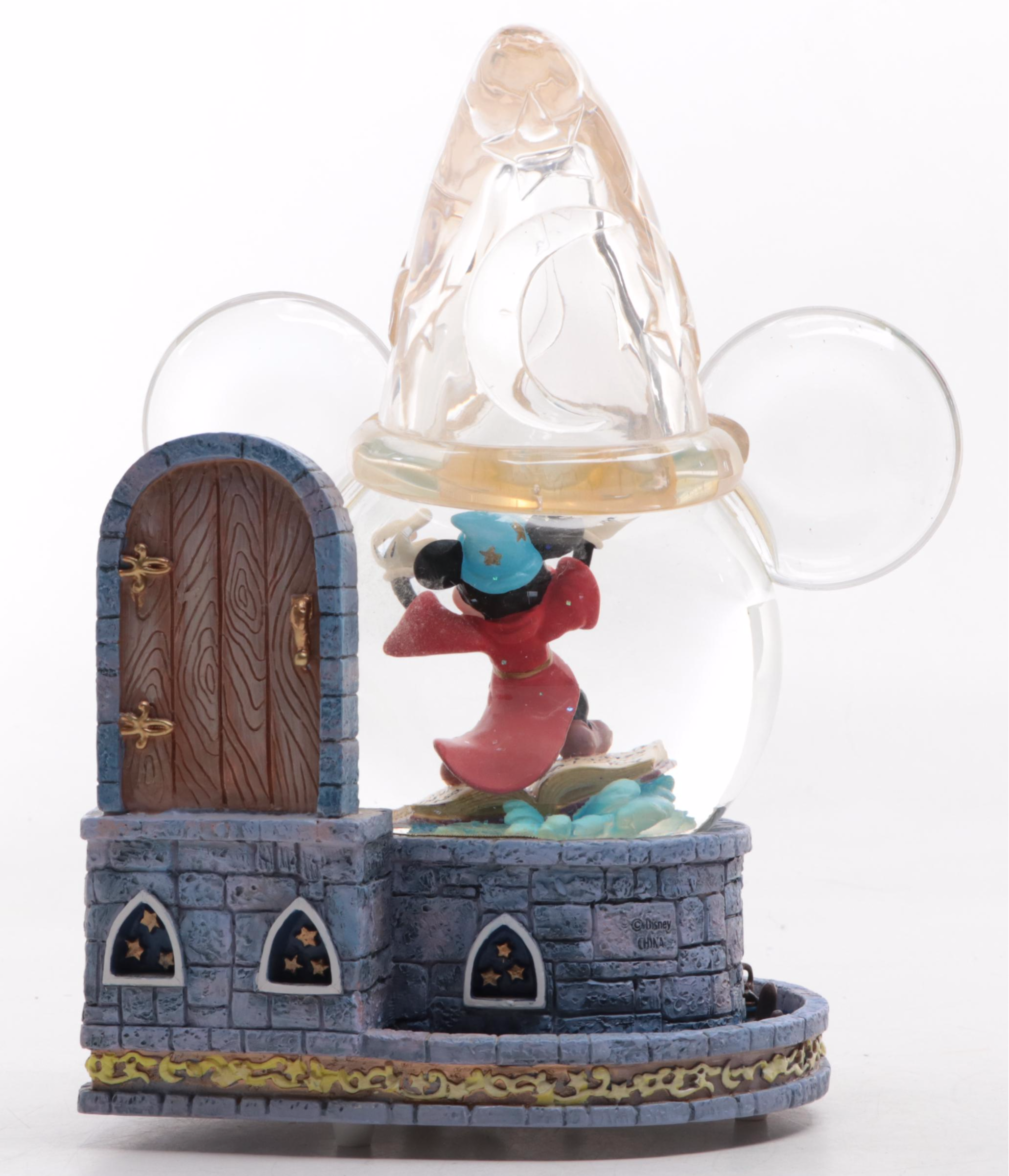 Disney "Sorcerer Mickey" and Other Disney Classics Snow Globes