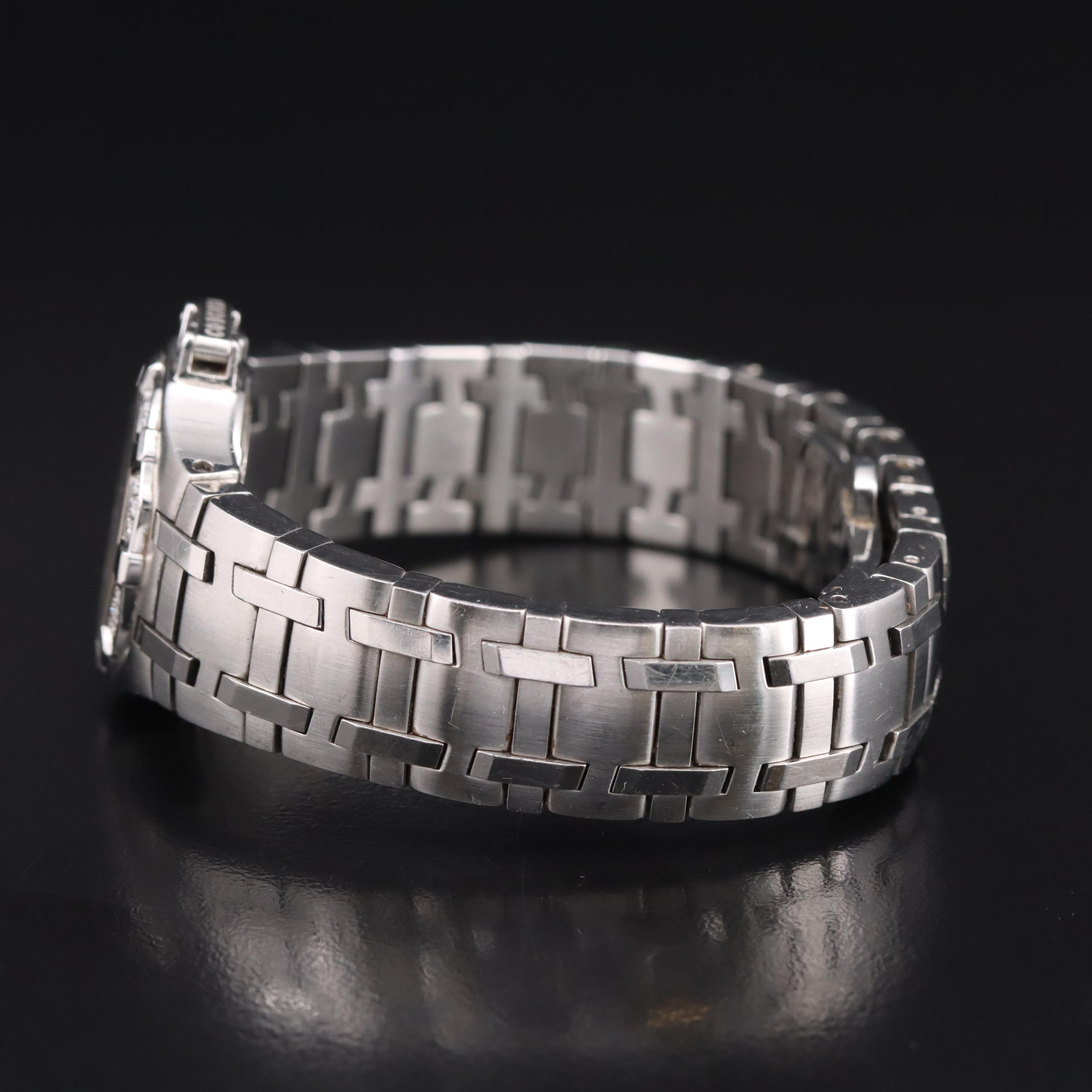 Concord Saratoga Stainless Steel Diamond Watch