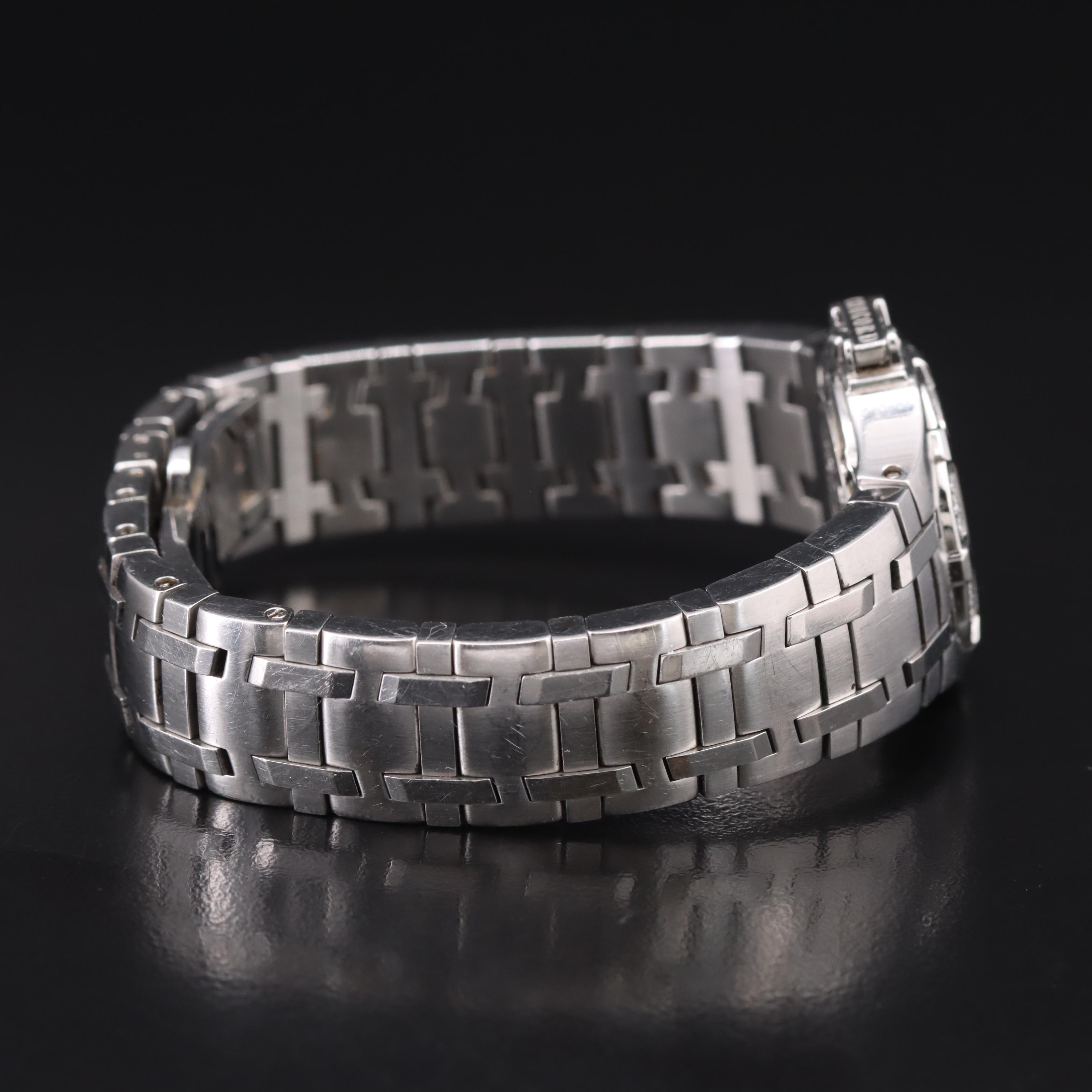 Concord Saratoga Stainless Steel Diamond Watch