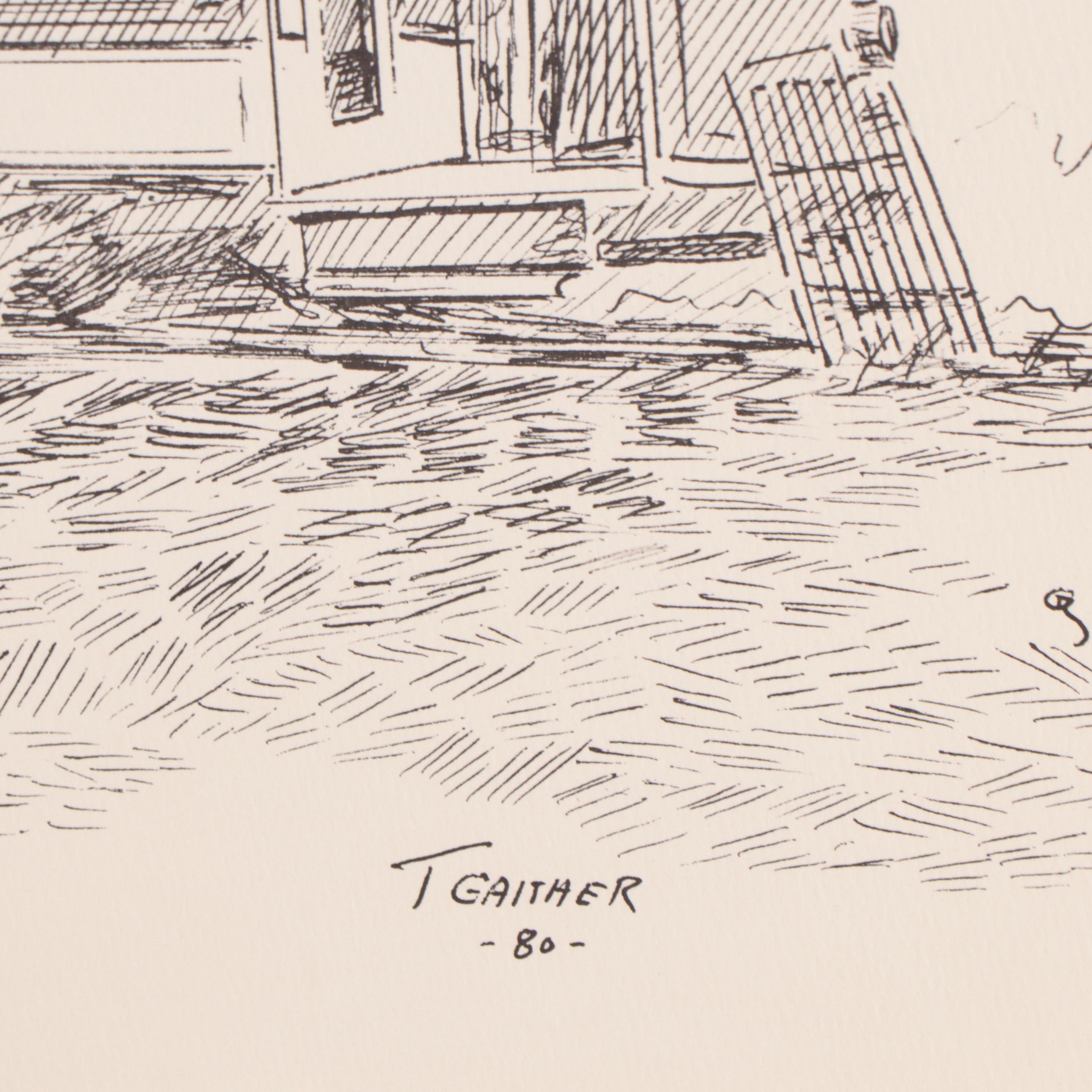 Thomas Gaither Lithograph "The 'Kentucky' "