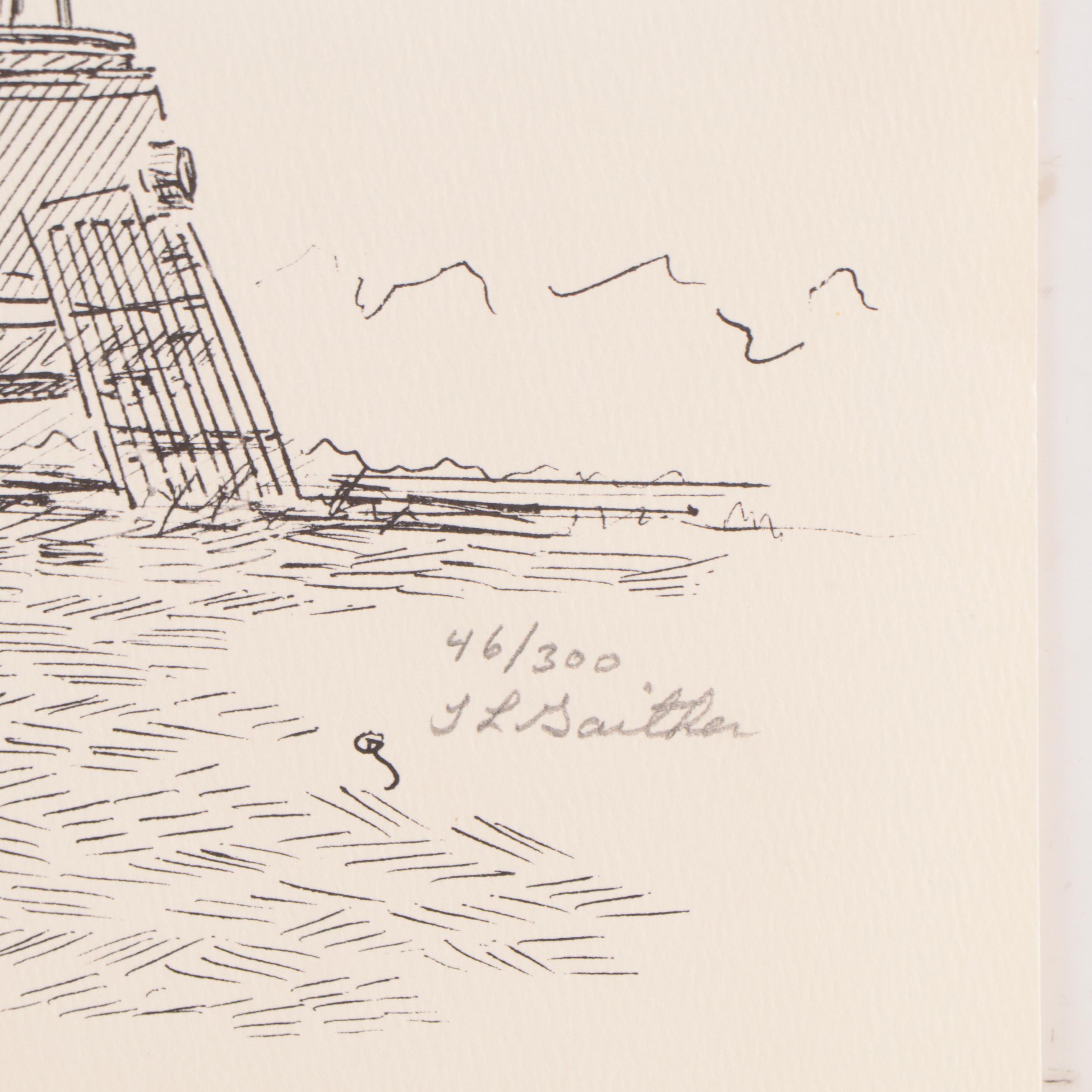 Thomas Gaither Lithograph "The 'Kentucky' "