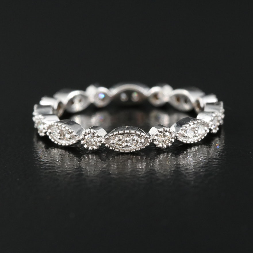 18K 0.24 CTW Diamond Eternity Band