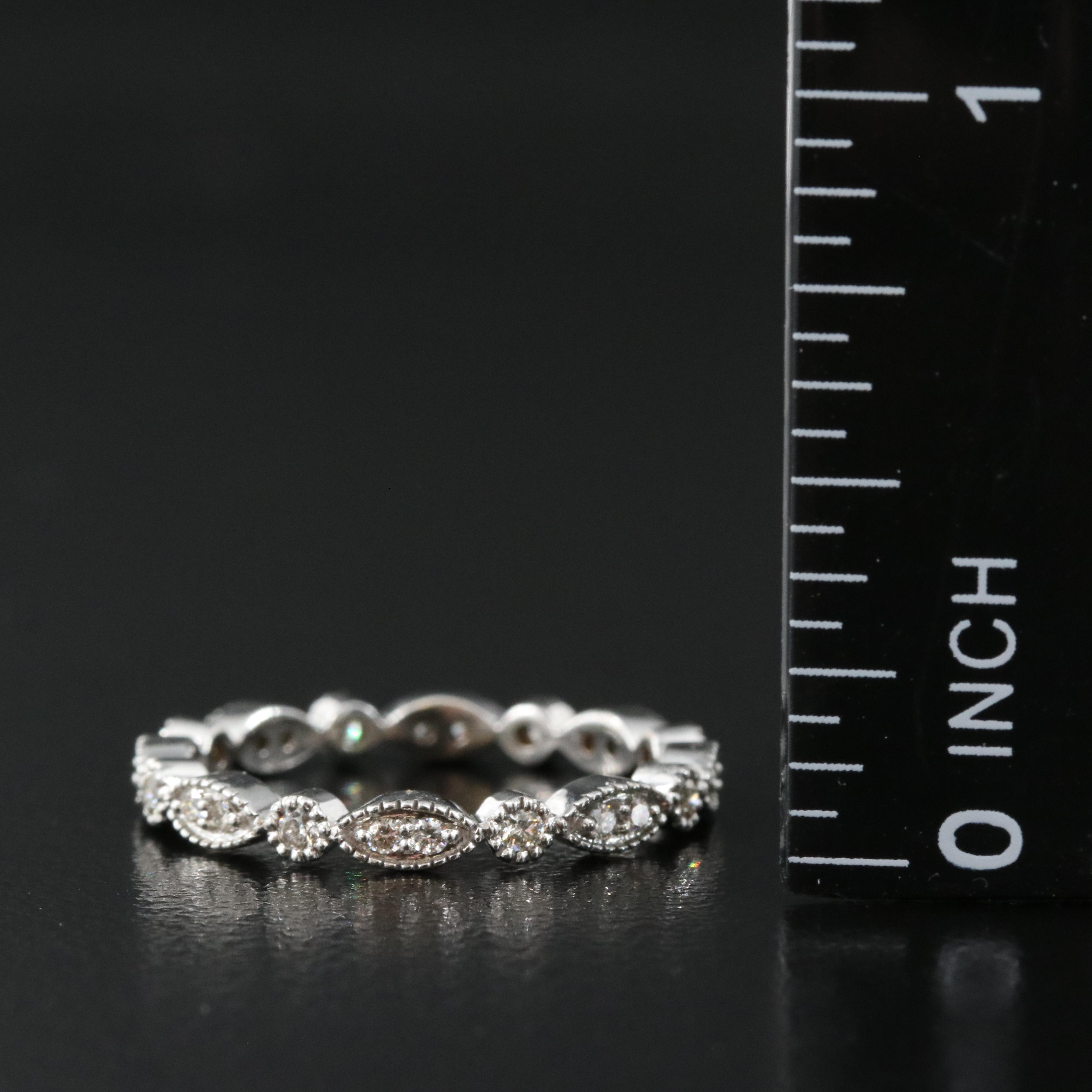 18K 0.24 CTW Diamond Eternity Band