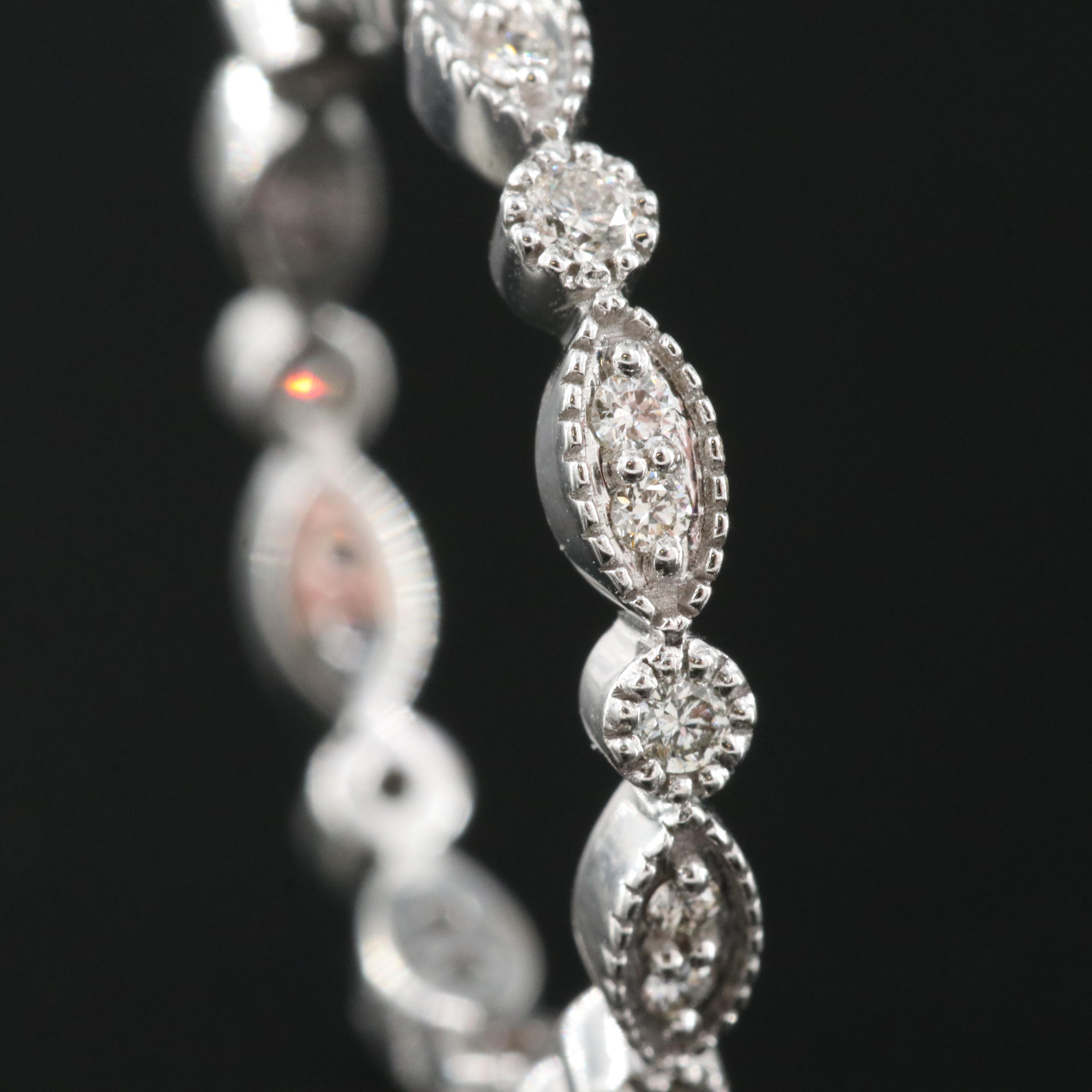 18K 0.24 CTW Diamond Eternity Band