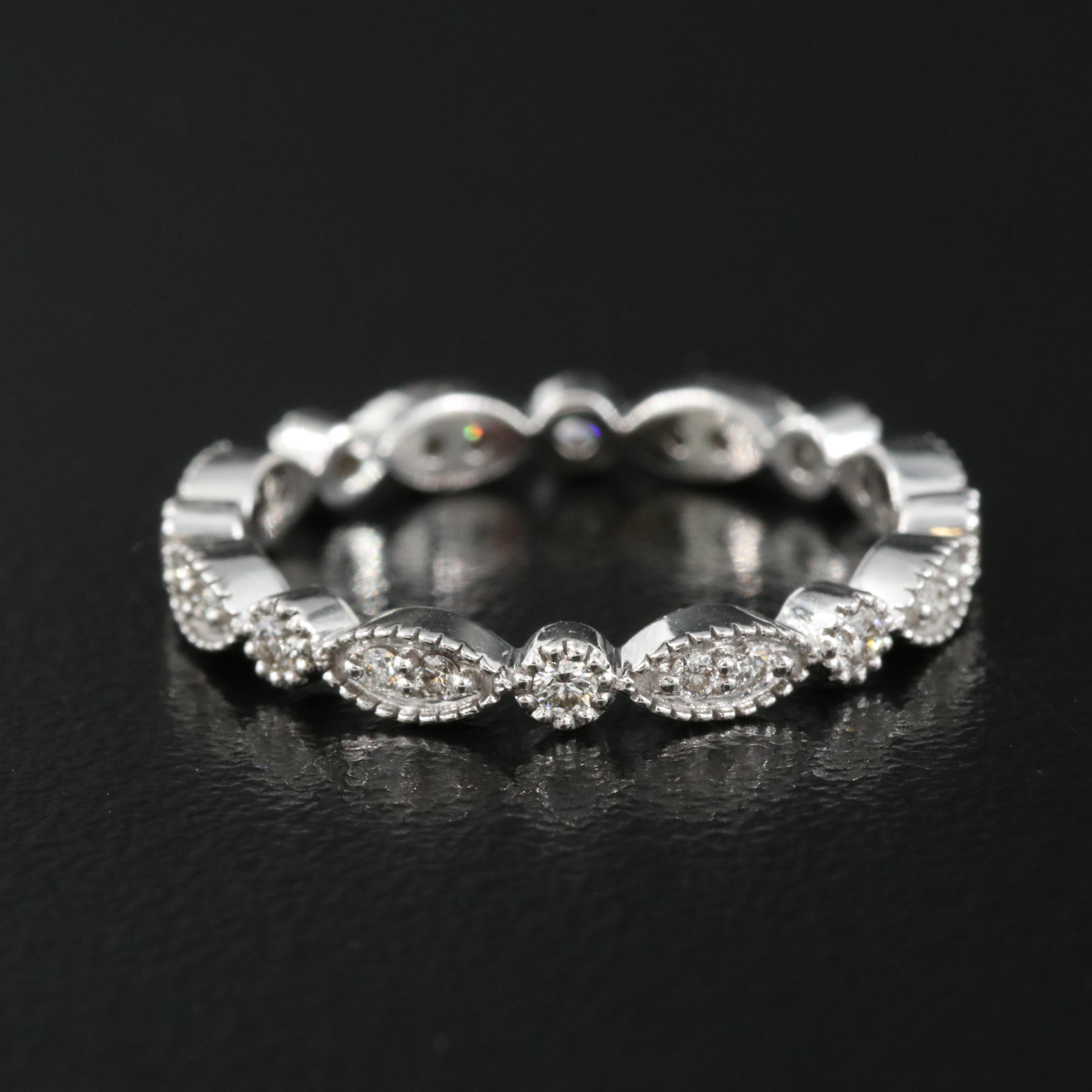 18K 0.24 CTW Diamond Eternity Band