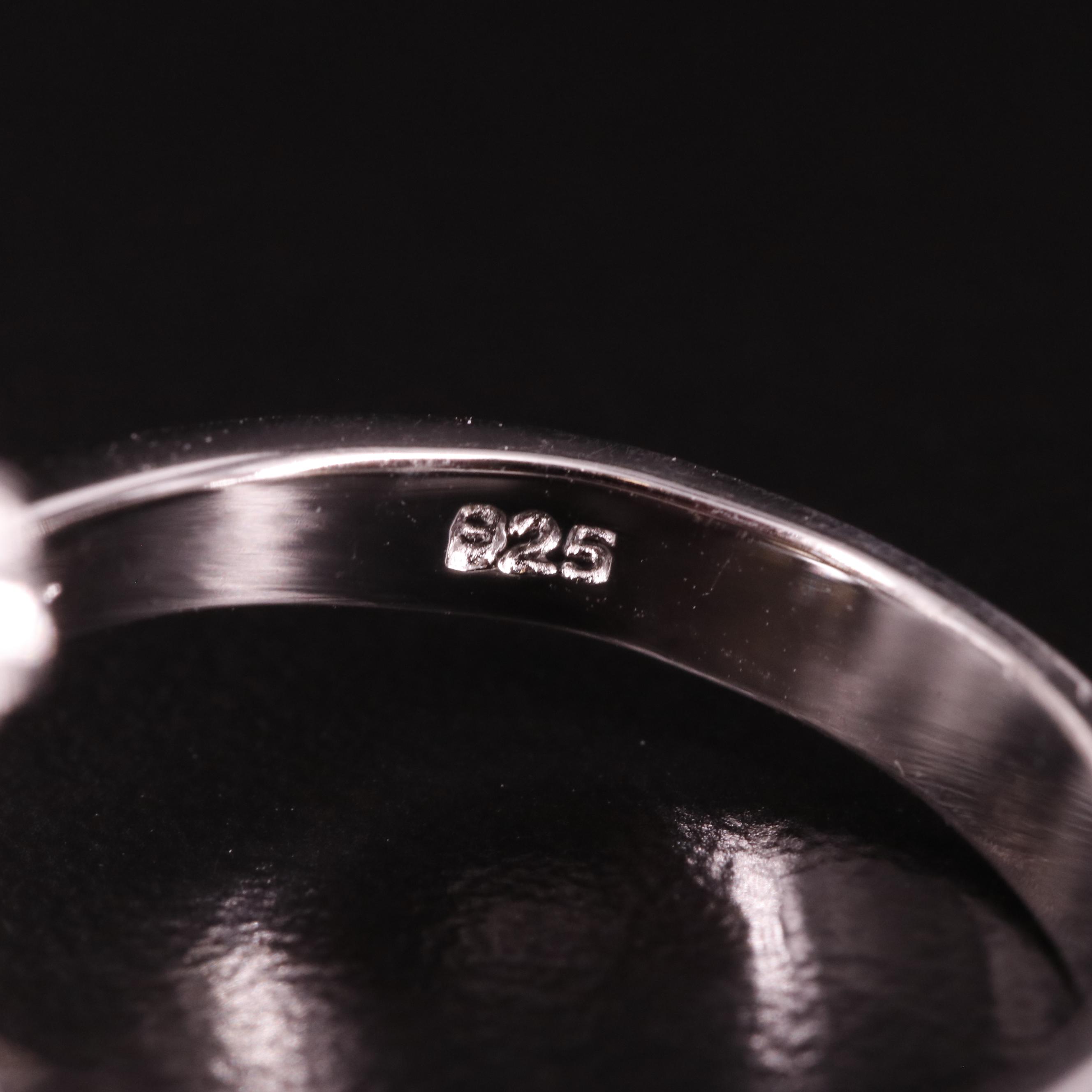 Sterling Citrine Ring