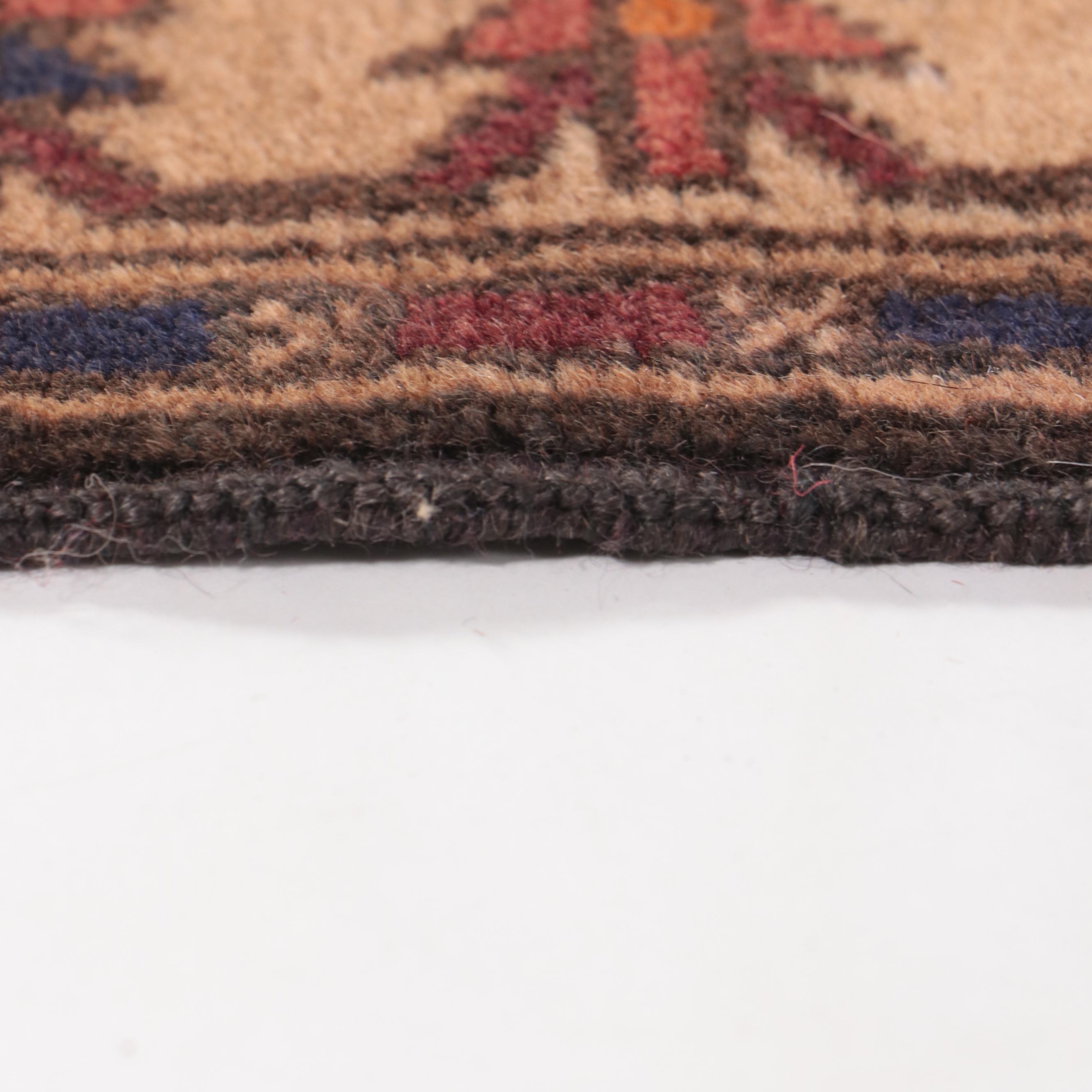 3' x 4'4 Hand-Knotted Afghan Prayer Rug