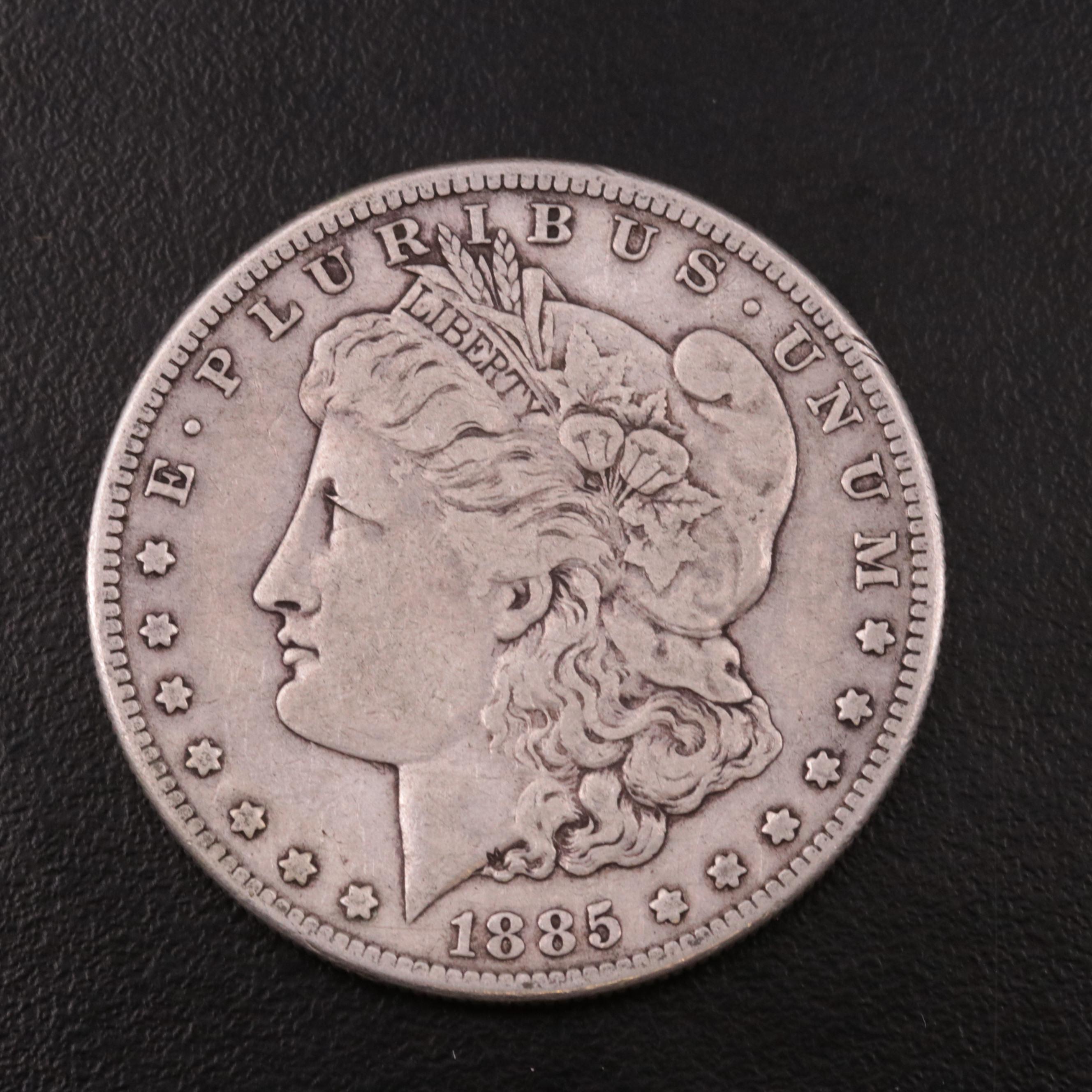 1885-S Morgan Silver Dollar