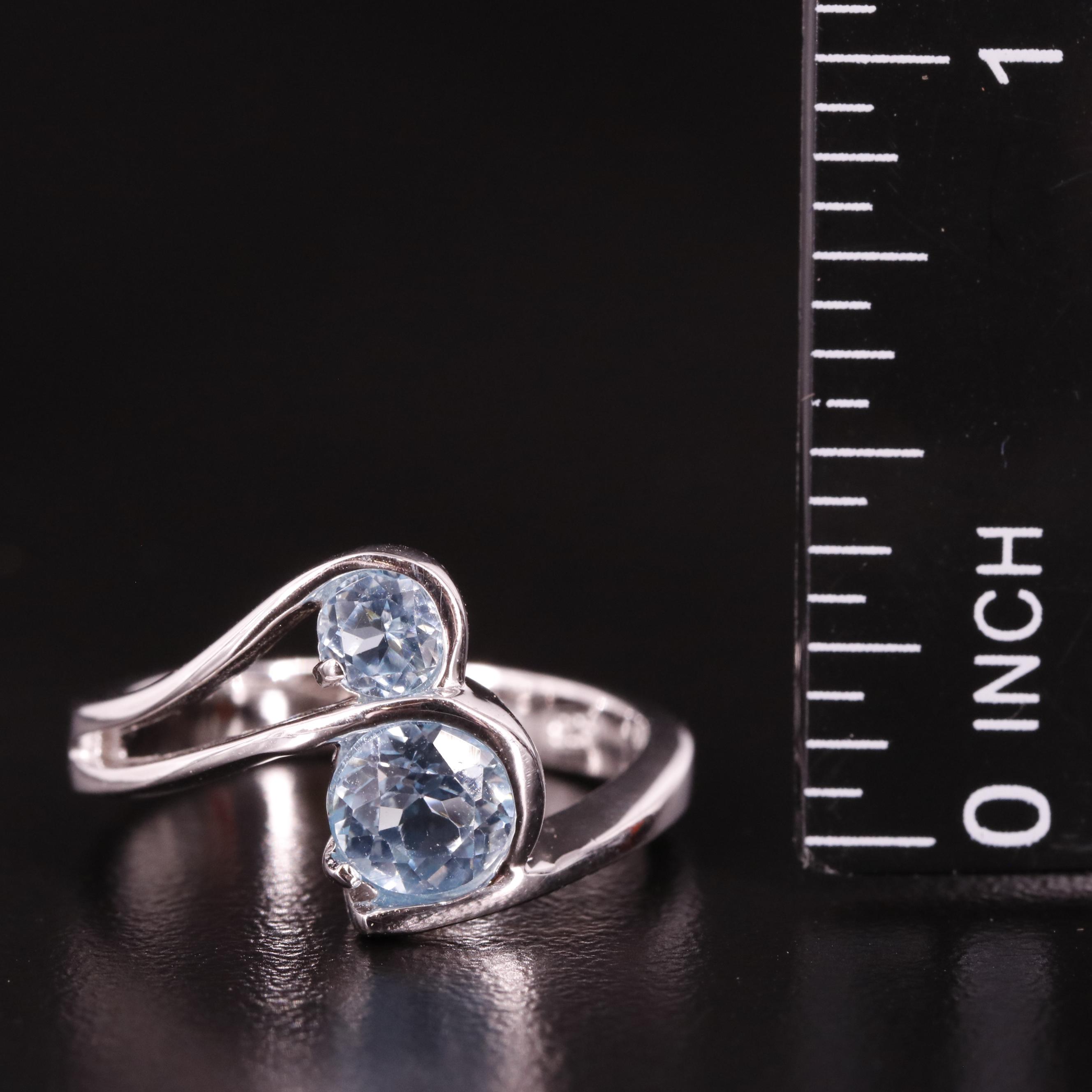Sterling Blue Topaz Ring