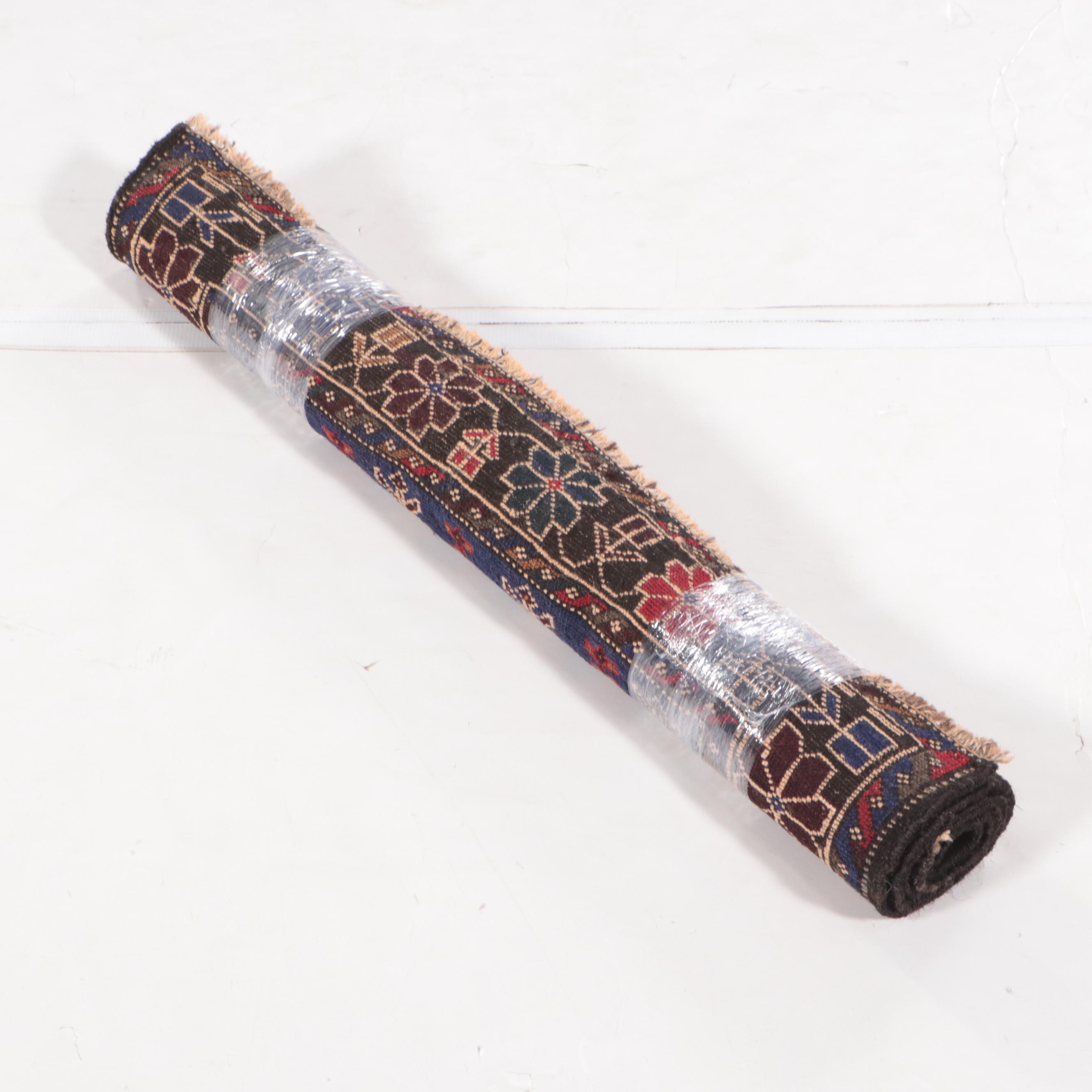 2'11 x 4'5 Hand-Knotted Afghan War Pictorial Accent Rug