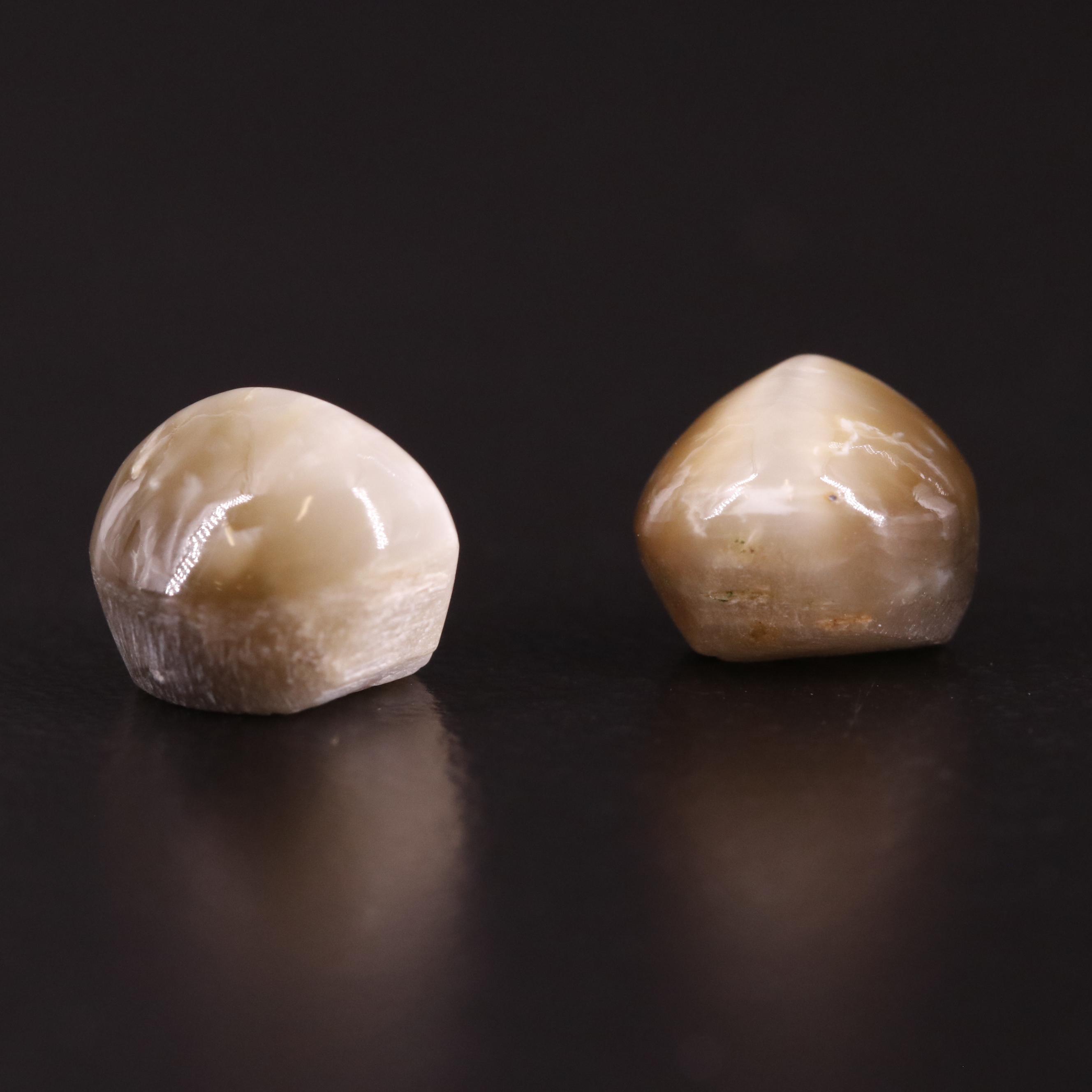 Loose 8.10 CTW Cat's Eye Quartz Lot