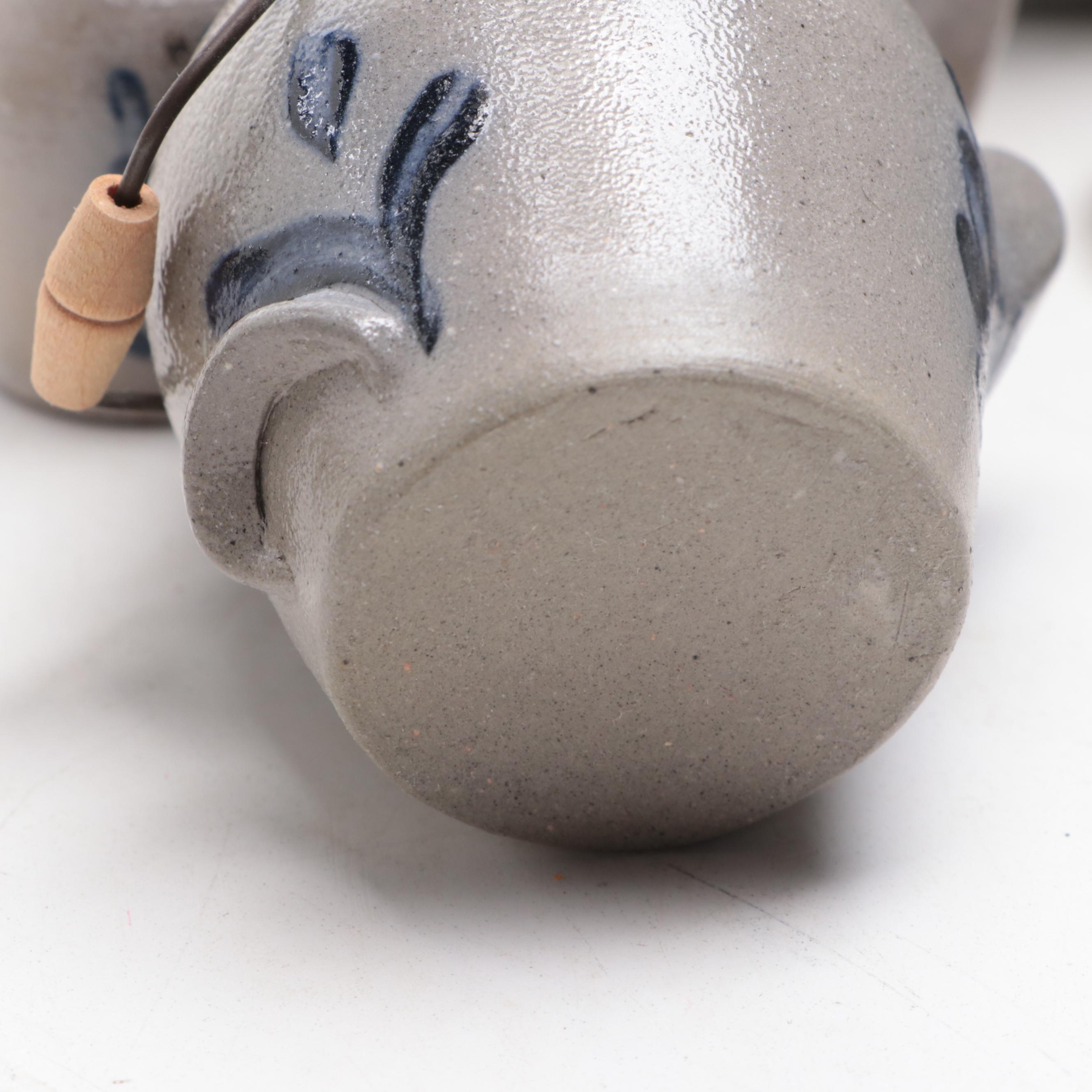 Rowe Pottery Works and Other Stoneware Table Accessories