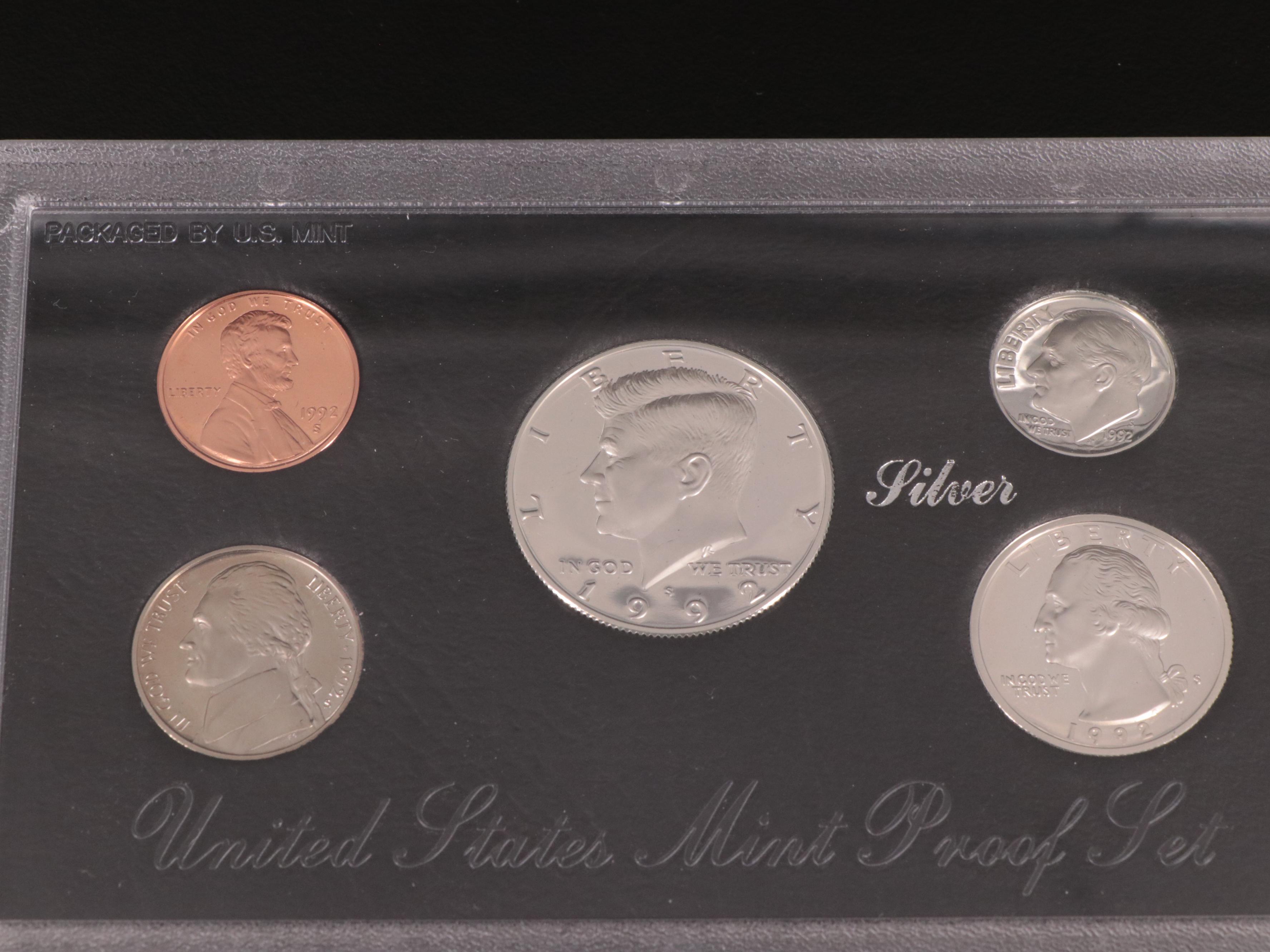U.S. Commemorative Silver Dollars, Silver Proof Set and More