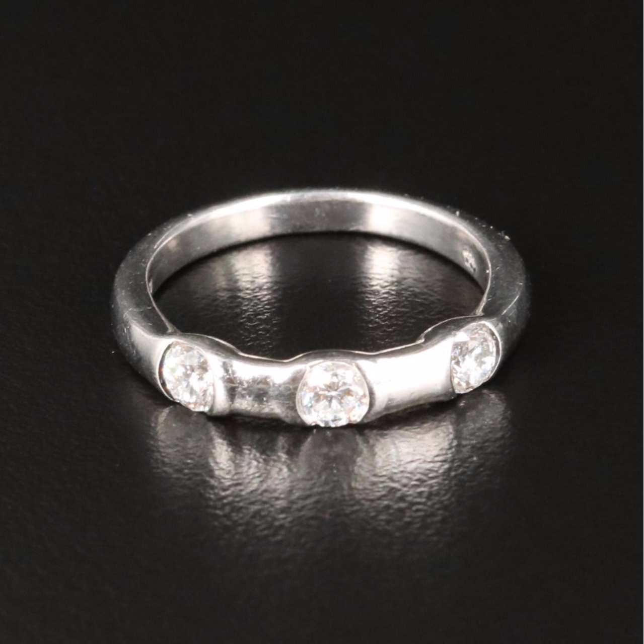 Platinum 0.45 CTW Diamond Band