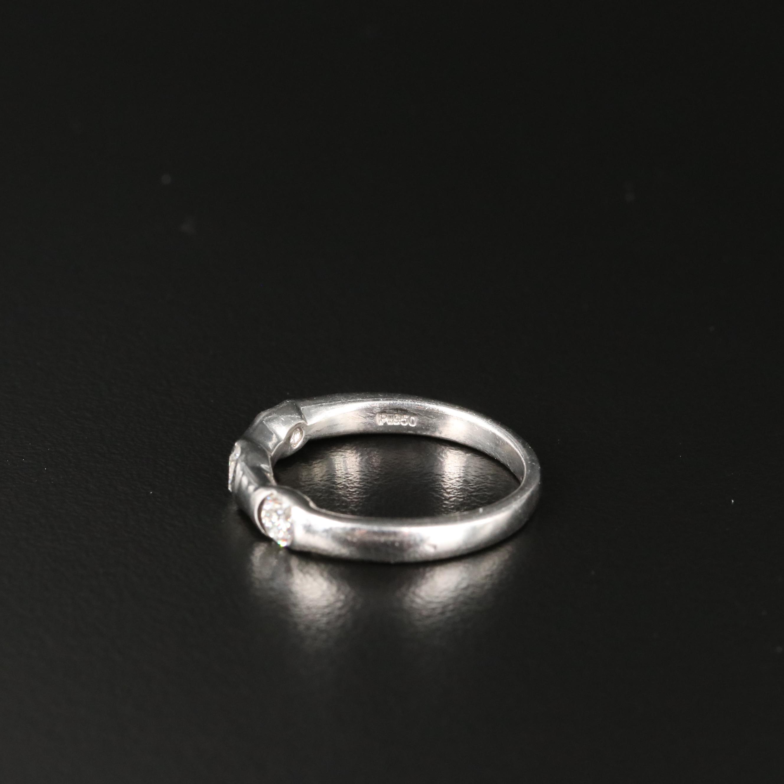 Platinum 0.45 CTW Diamond Band
