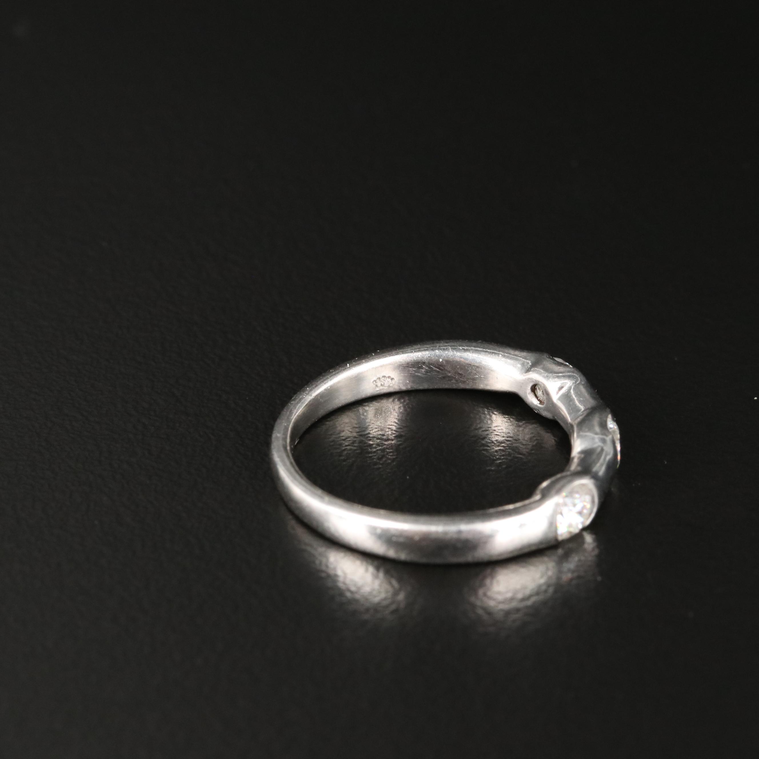 Platinum 0.45 CTW Diamond Band